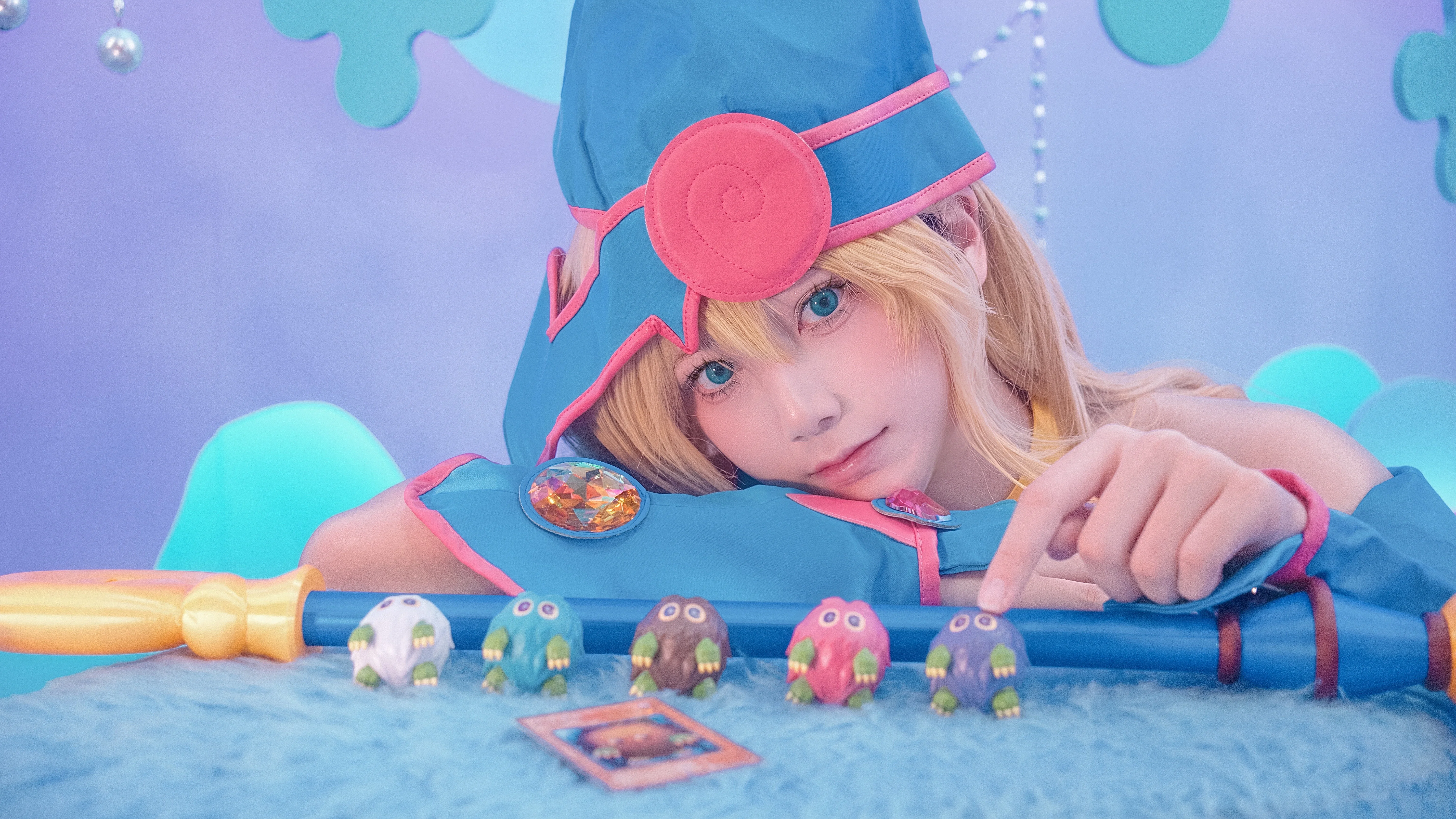 [Dark Magician Girl Cosplay] A Magic Night and a Wonderful Encounter with Linkuribohs - Image 3