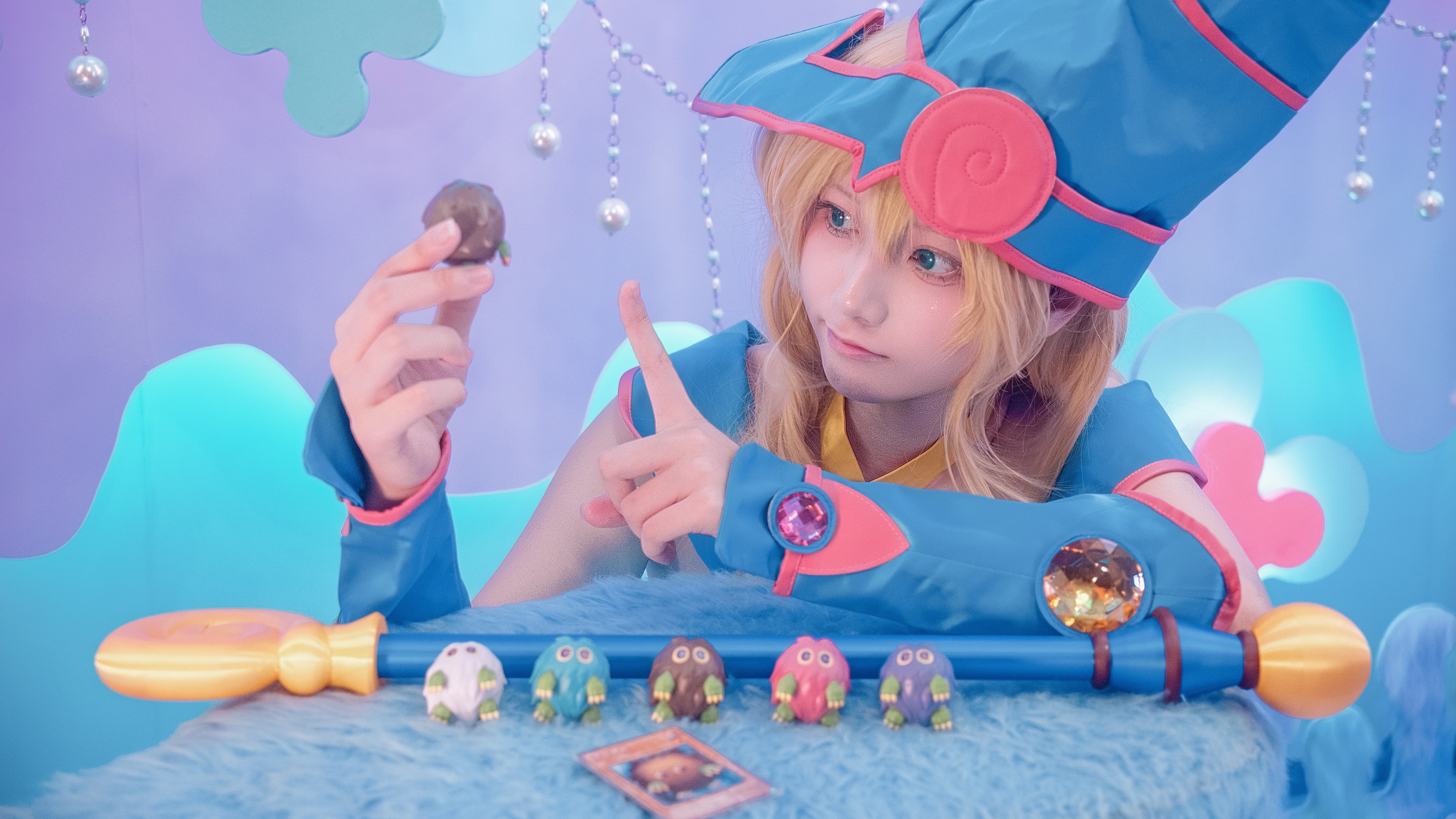 [Dark Magician Girl Cosplay] A Magic Night and a Wonderful Encounter with Linkuribohs - Image 4