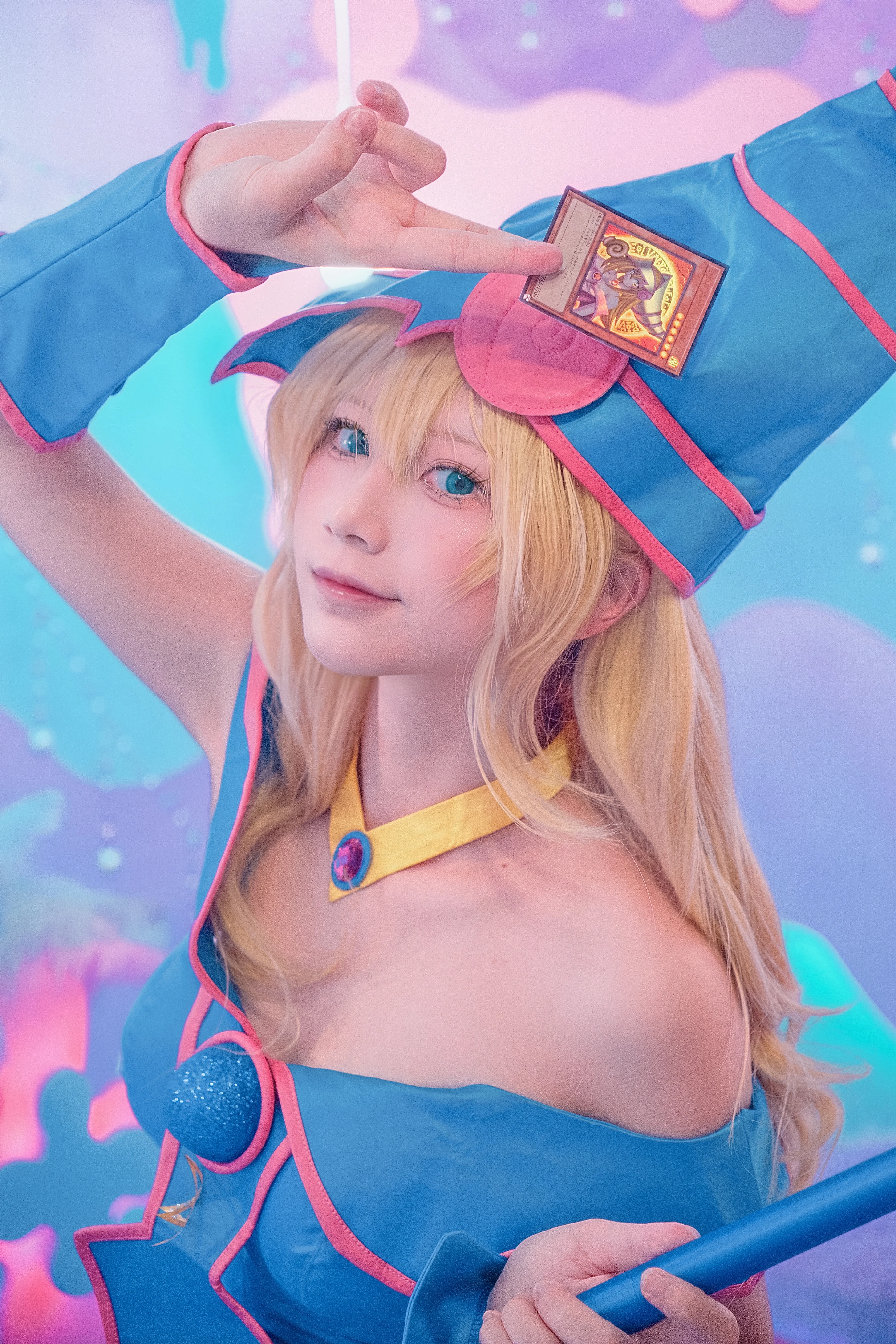 [Dark Magician Girl Cosplay] A Magic Night and a Wonderful Encounter with Linkuribohs - Image 6