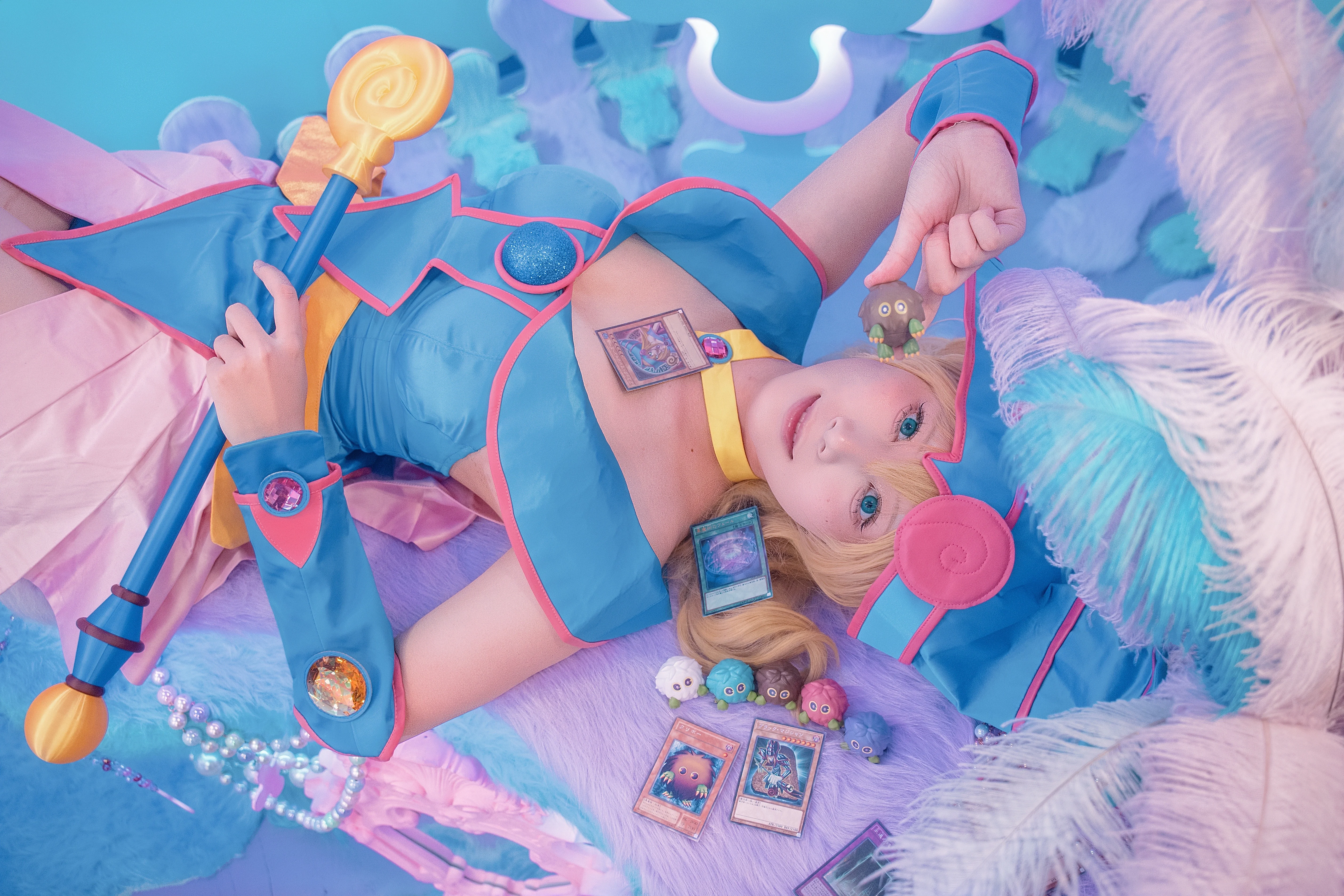 [Dark Magician Girl Cosplay] A Magic Night and a Wonderful Encounter with Linkuribohs - Image 7