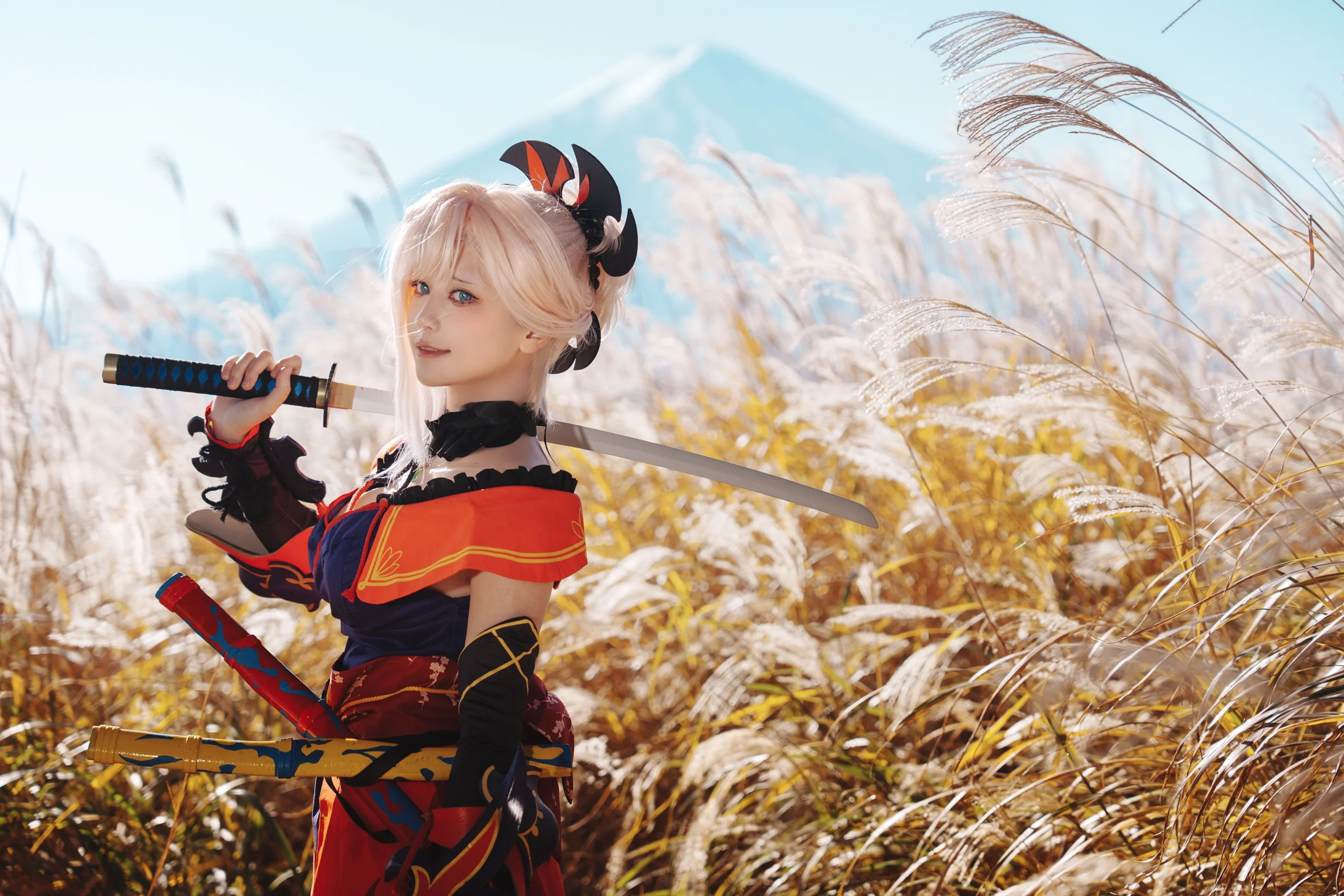 【宫本武藏cos】FGO剑豪的秋日拍摄记录 - 第 14 张
