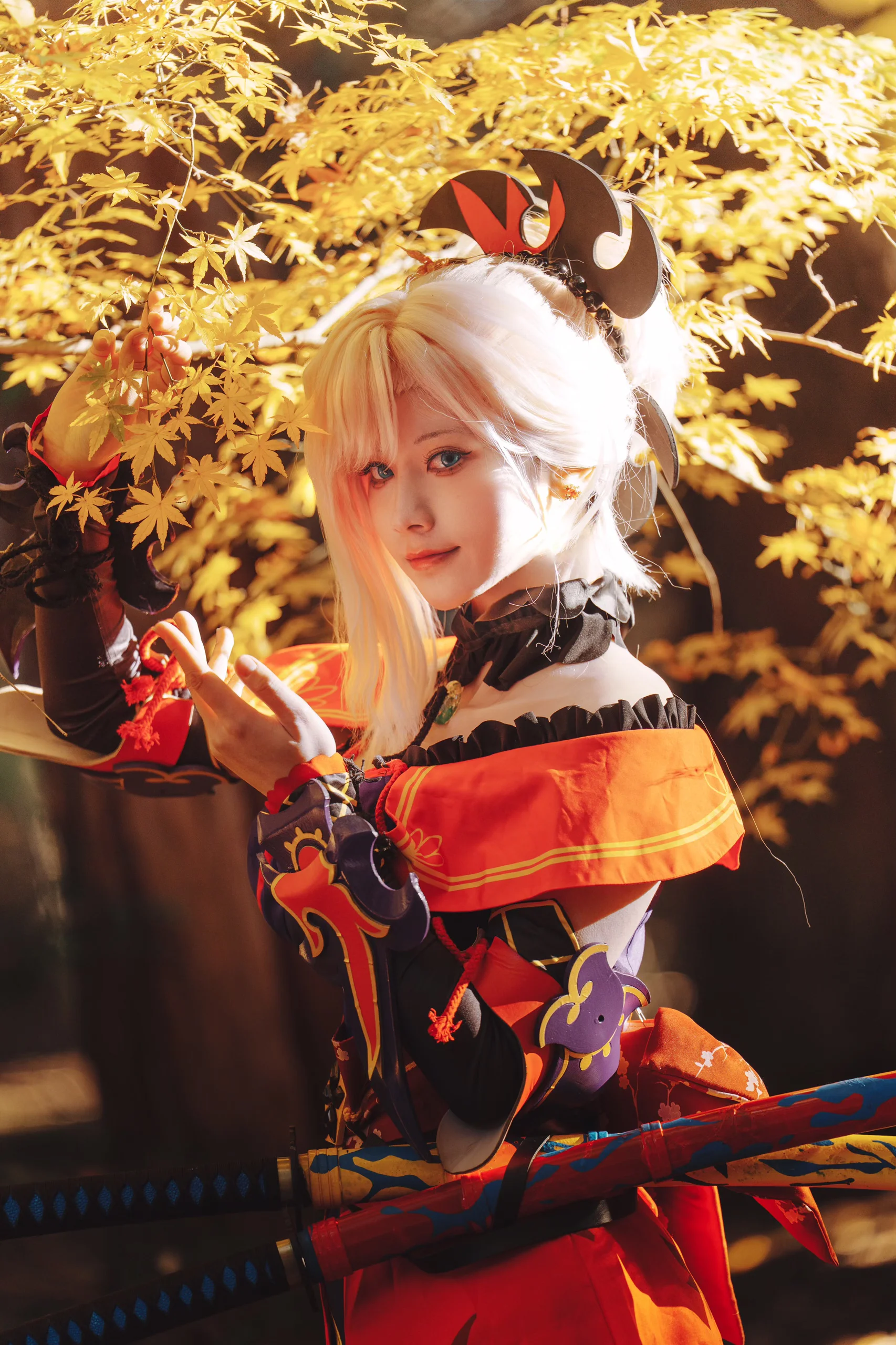 【宫本武藏cos】FGO剑豪的秋日拍摄记录 - 第 15 张
