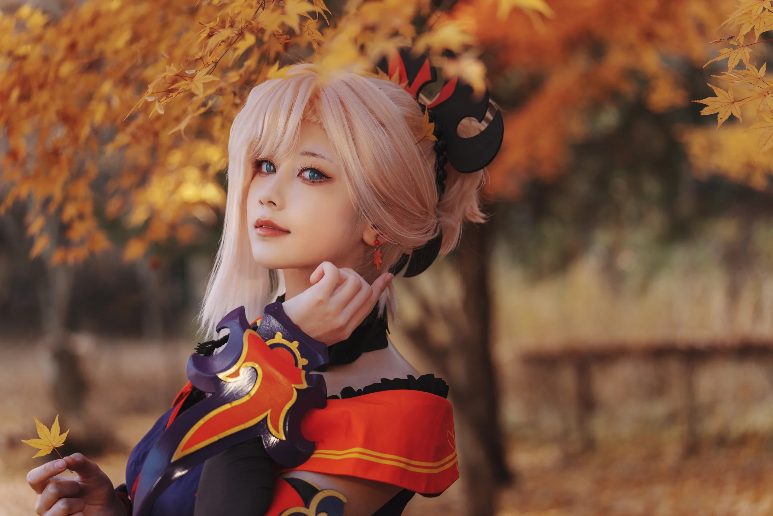 【宫本武藏cos】FGO剑豪的秋日拍摄记录 - 第 16 张