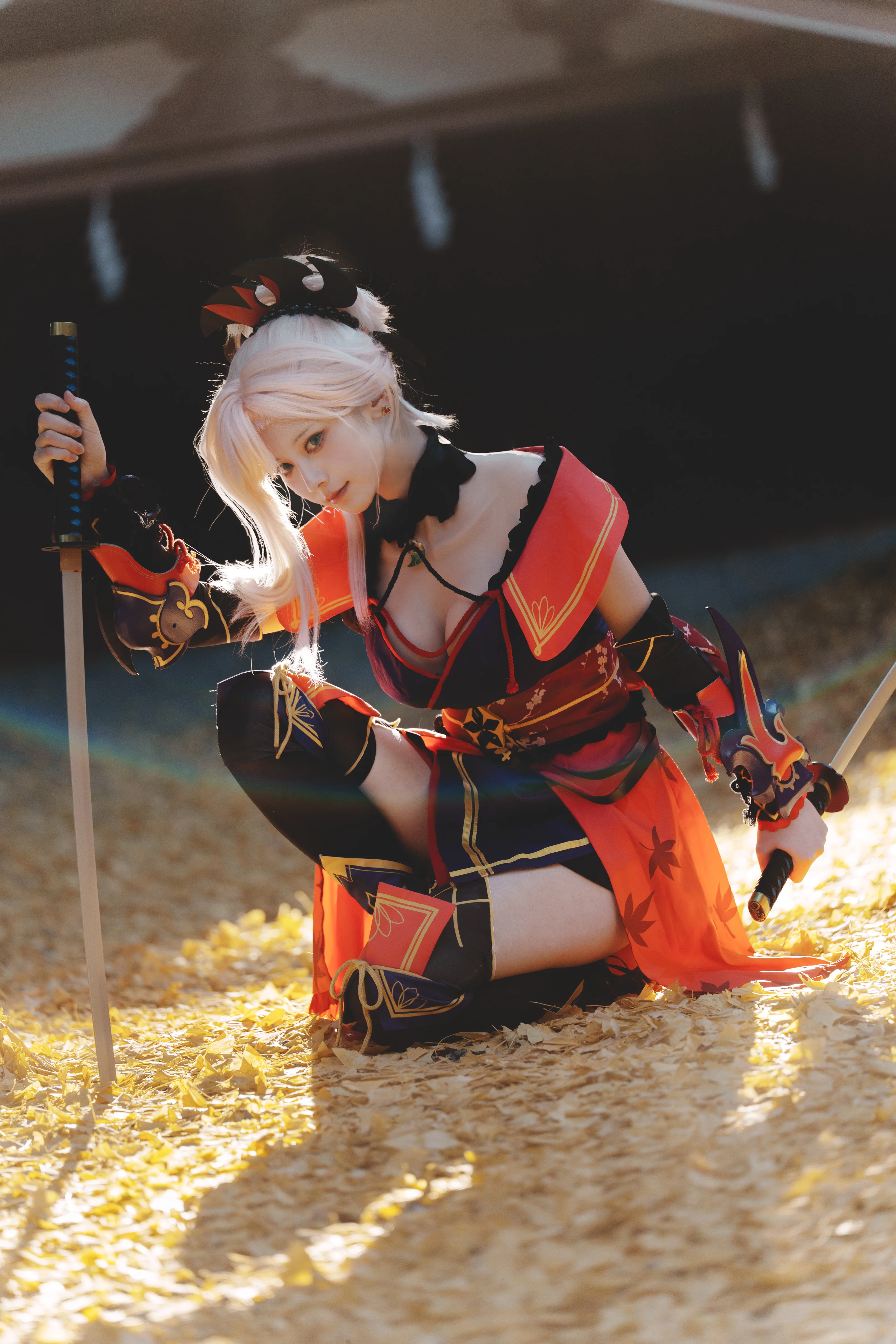 【宫本武藏cos】FGO剑豪的秋日拍摄记录 - 第 7 张