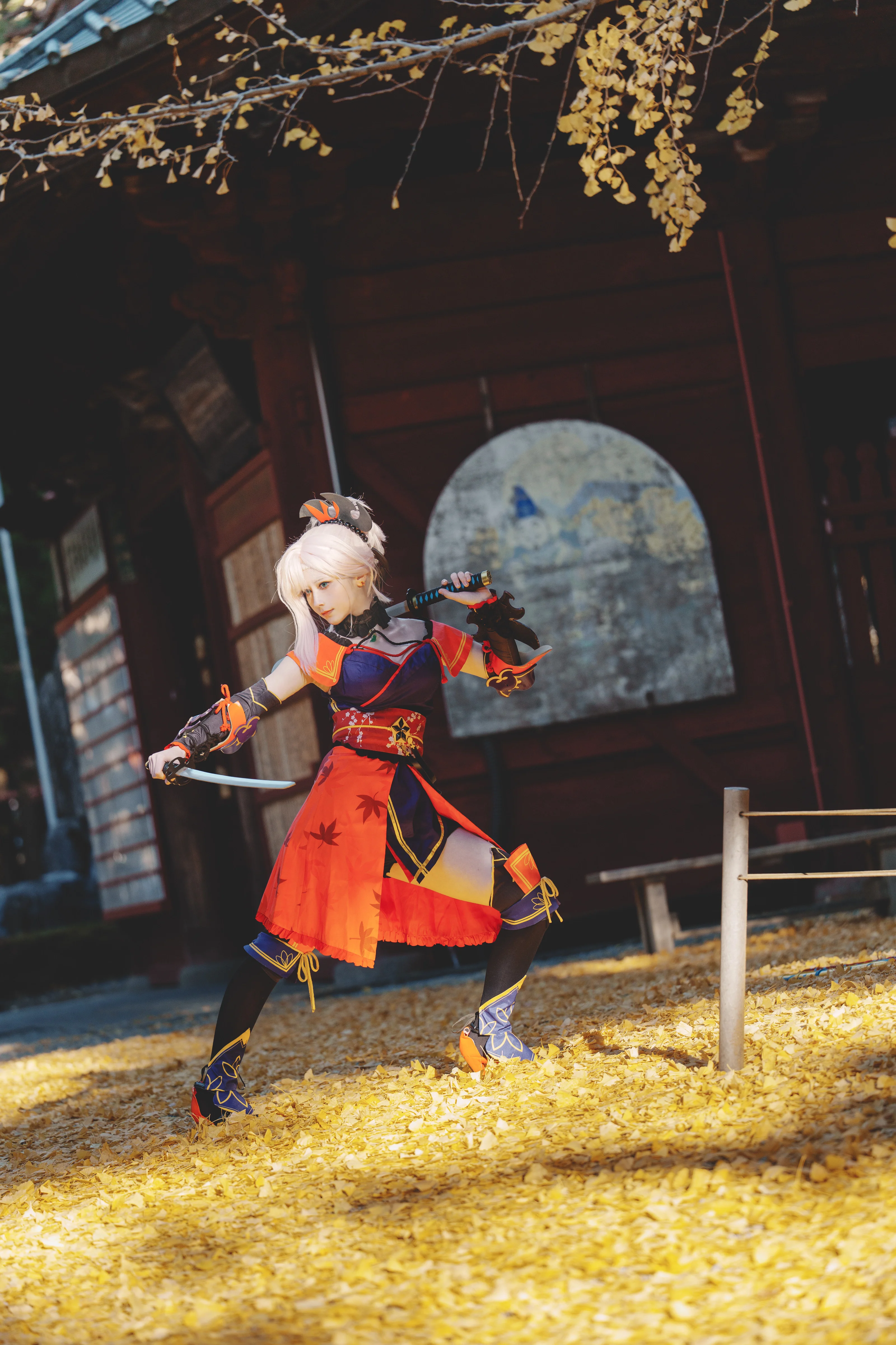 【宫本武藏cos】FGO剑豪的秋日拍摄记录 - 第 8 张