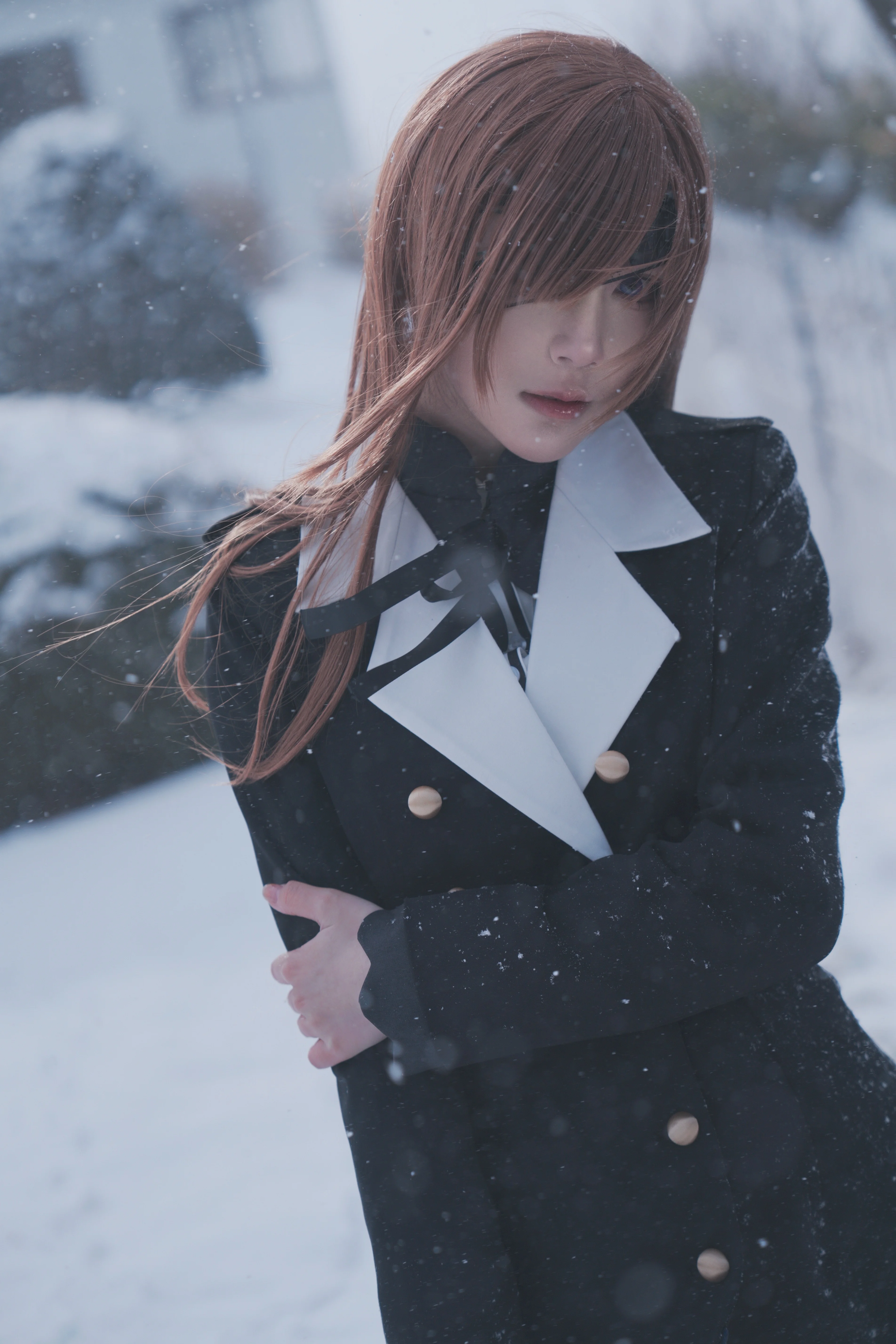 【奥菲莉娅cos】在风雪交加的海边寻觅异闻带的冬日