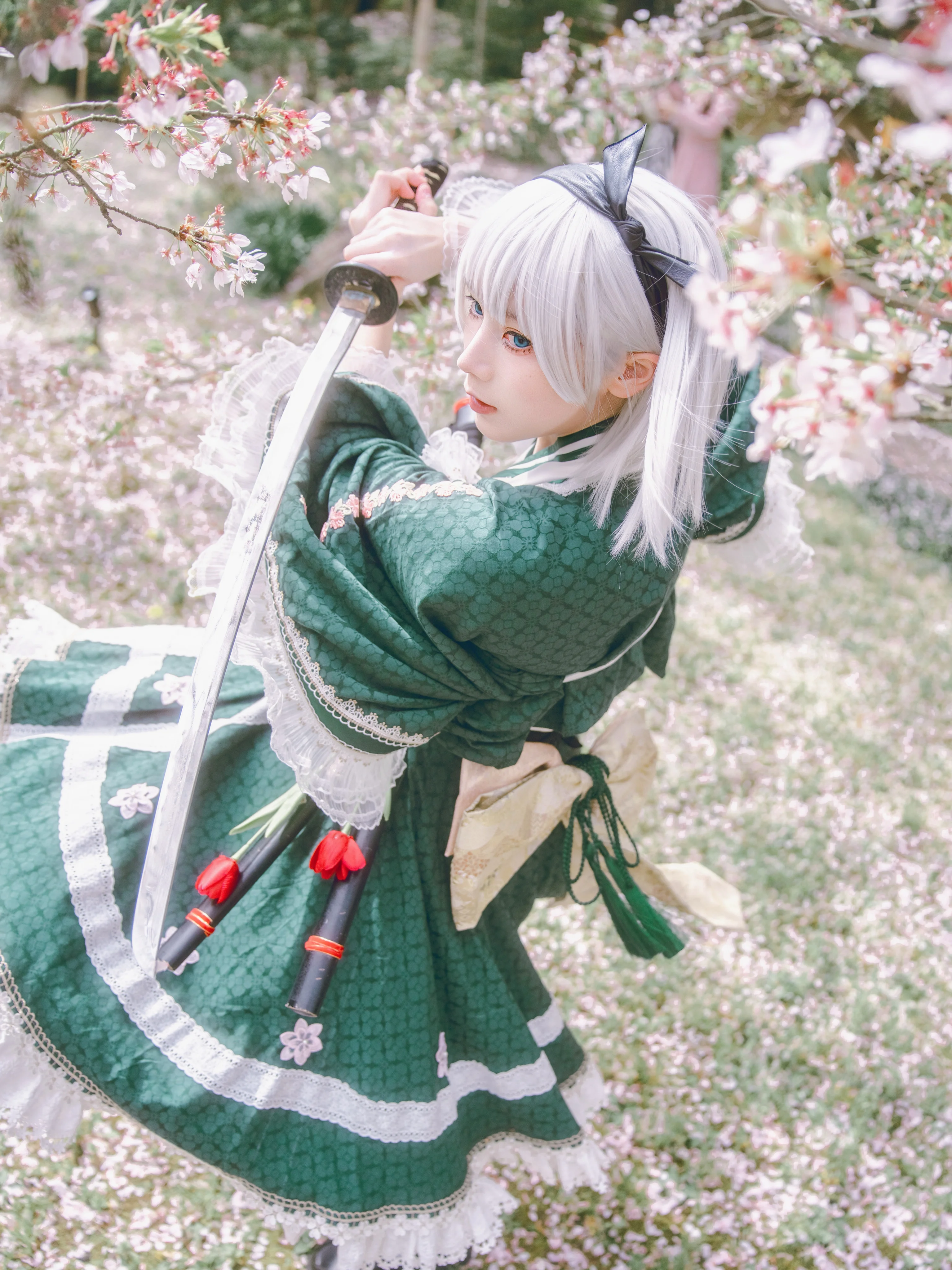 【魂魄妖梦cos】斩春风，例大祭写真集与华装展双喜临门
