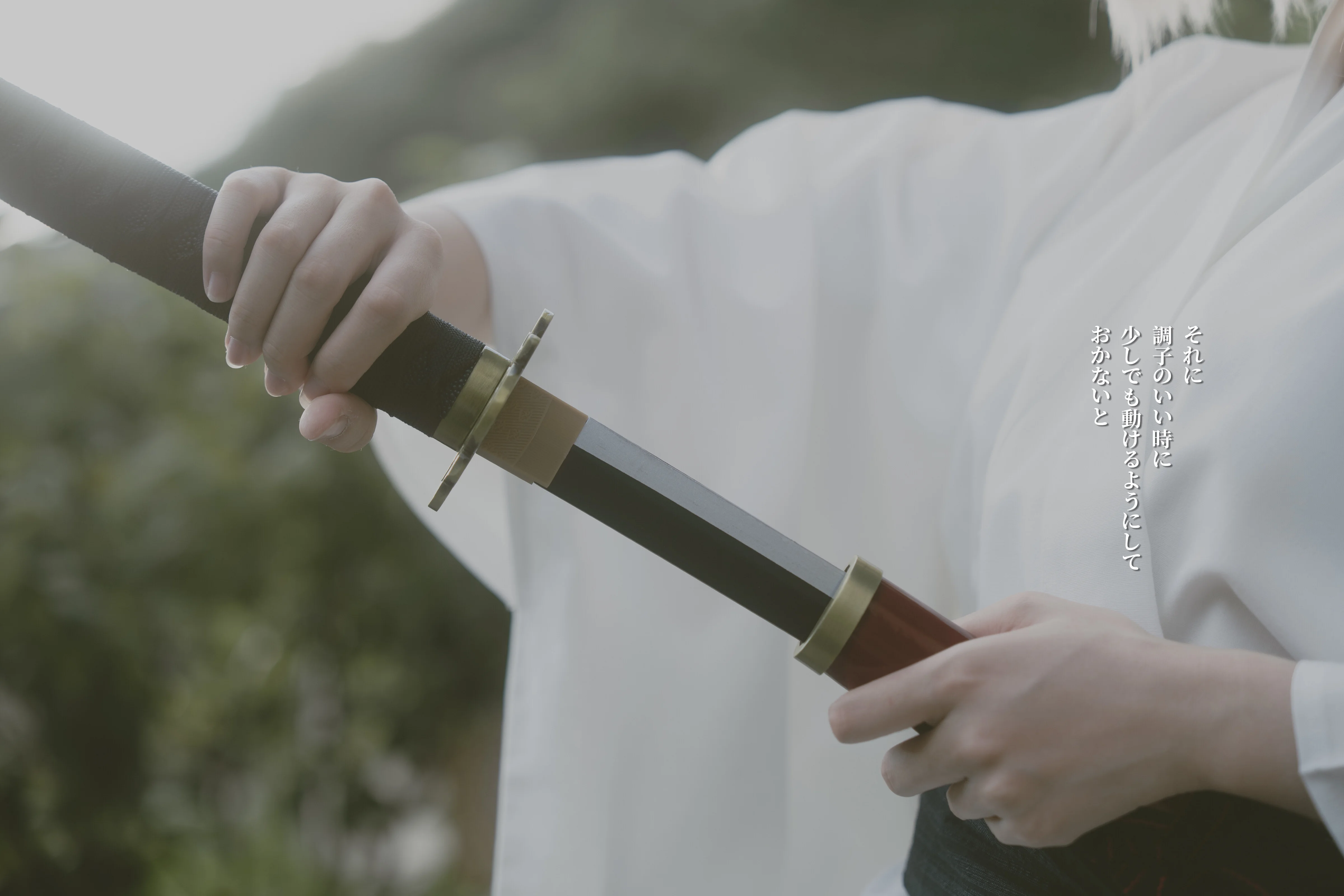 【沖田總司cos】薄暮庭院下，揮劍的瞬間。 - 第 5 張