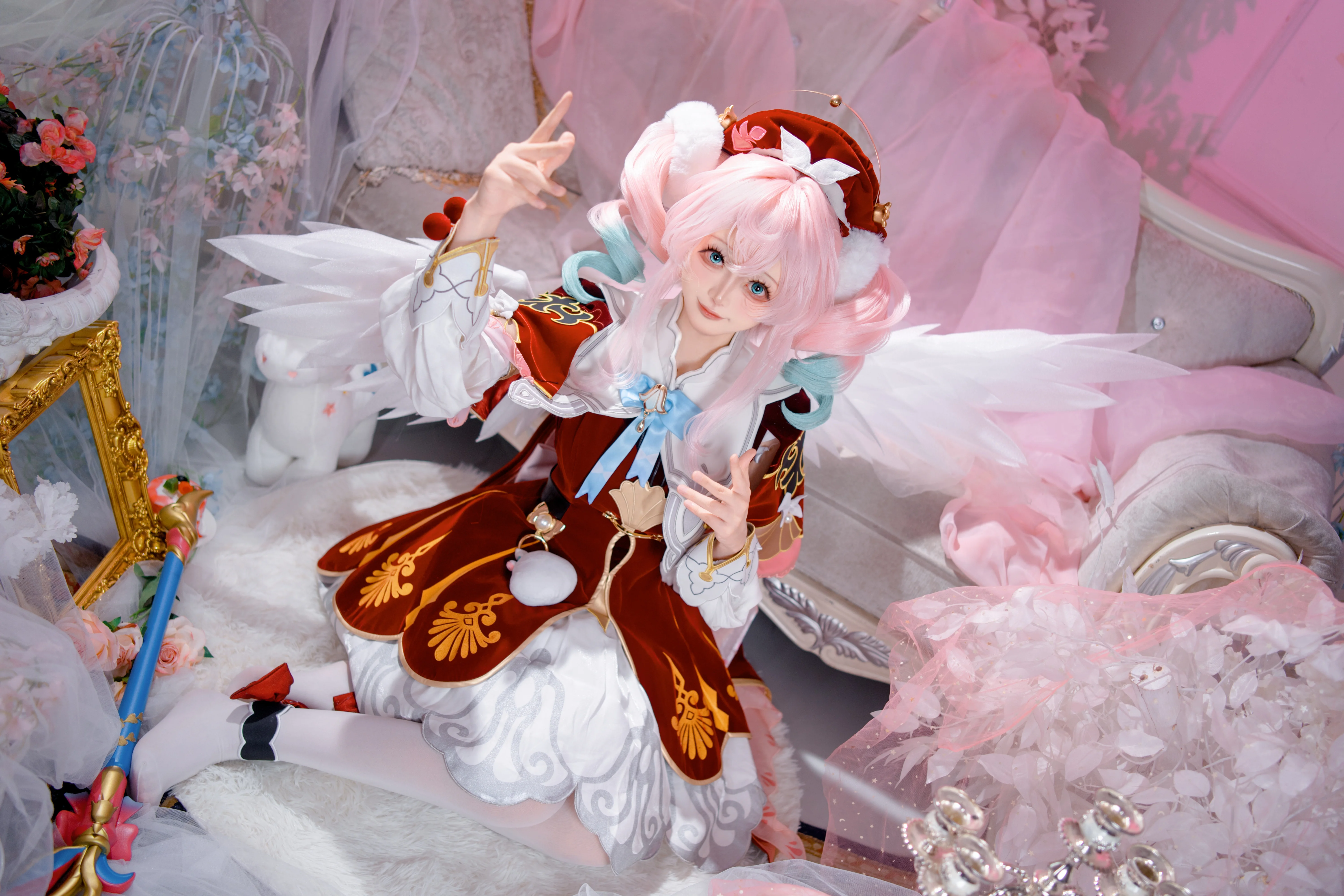 【风堇cos】崩坏星穹铁道黄金裔，唤醒温柔治愈的力量 - 第 3 张
