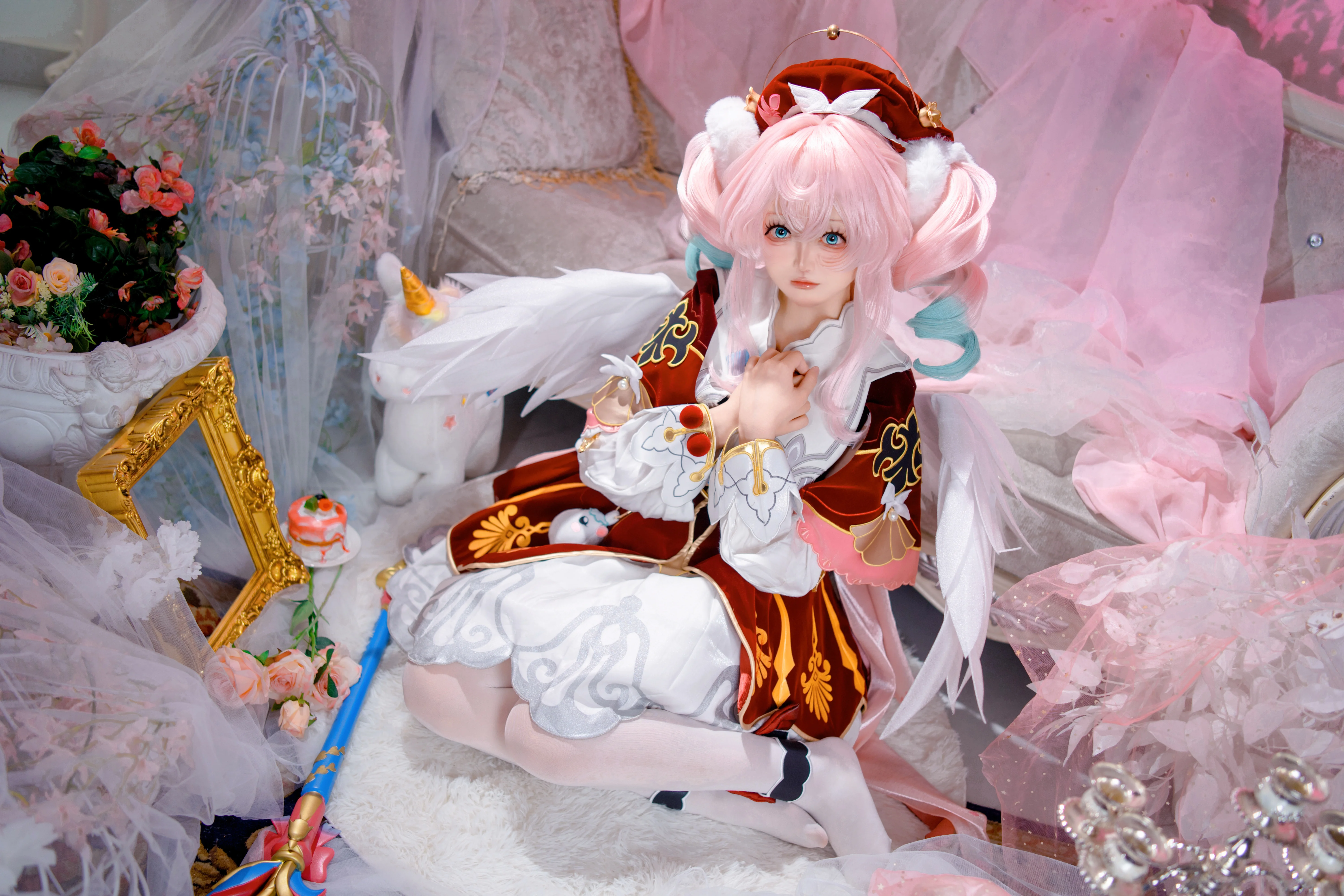 【风堇cos】崩坏星穹铁道黄金裔，唤醒温柔治愈的力量 - 第 4 张