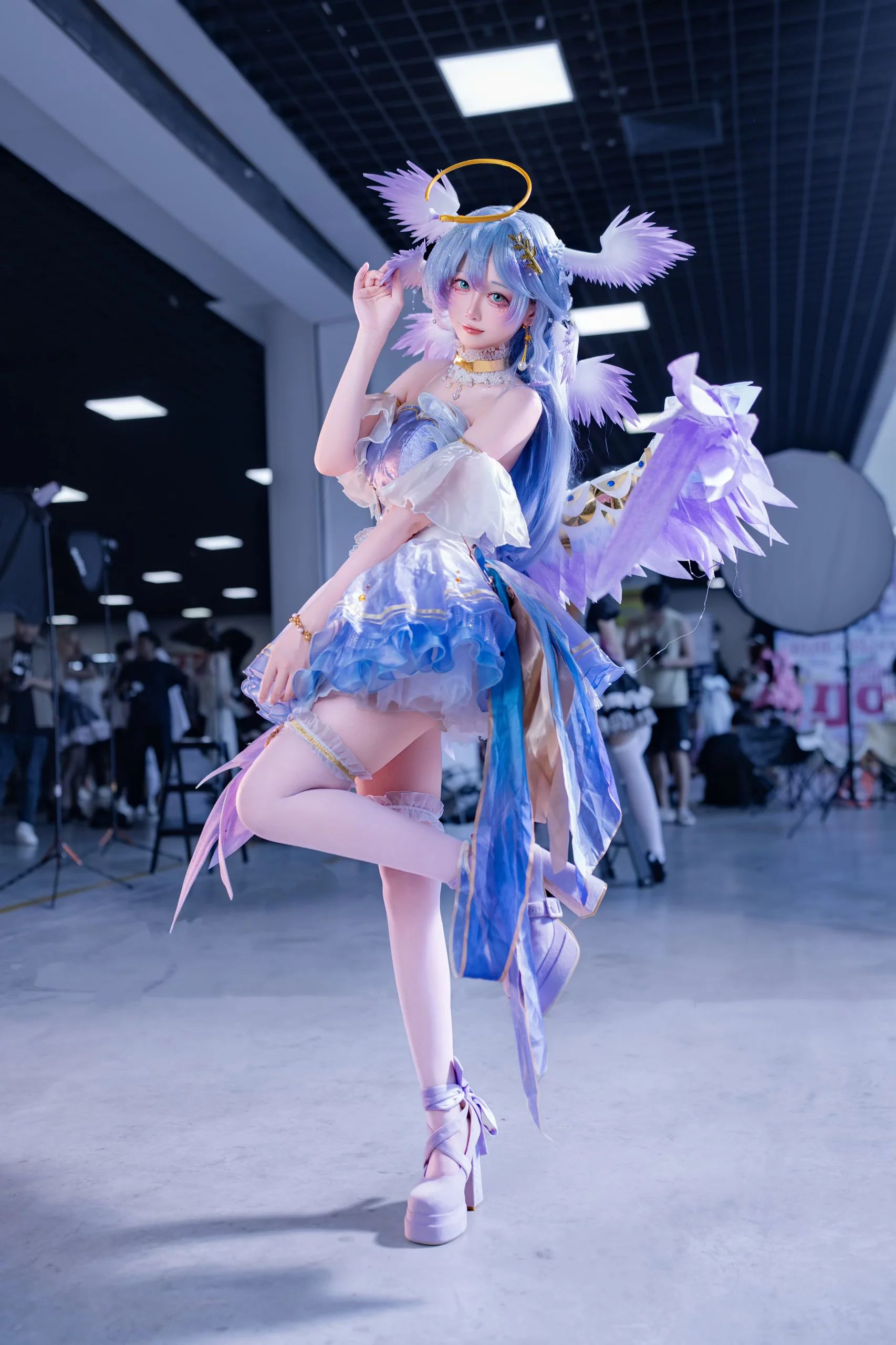 【崩坏星穹铁道知更鸟cos】圣心咏叹调场照拍摄记录