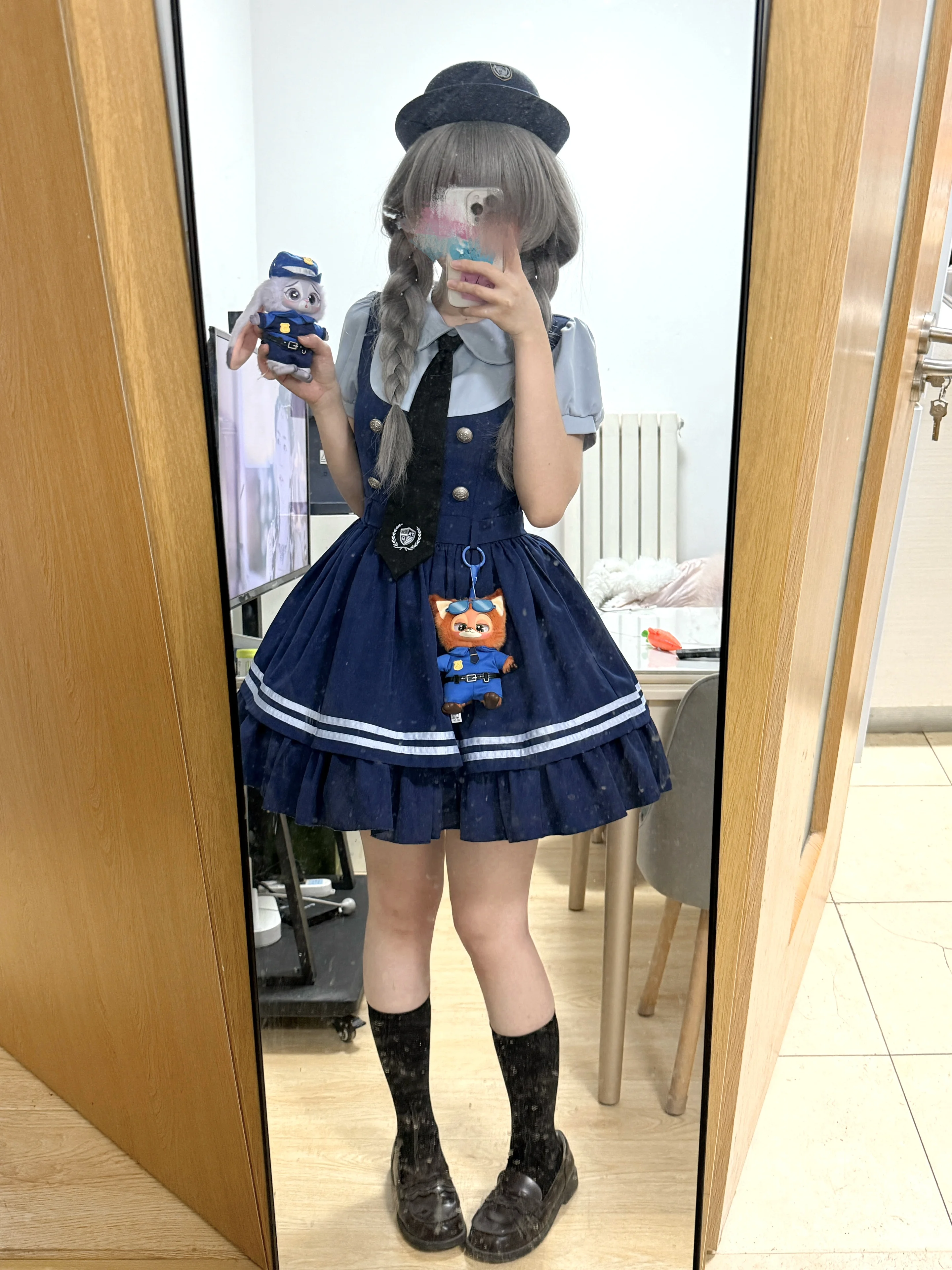 【朱迪cos】疯狂动物城兔子警官试装日常