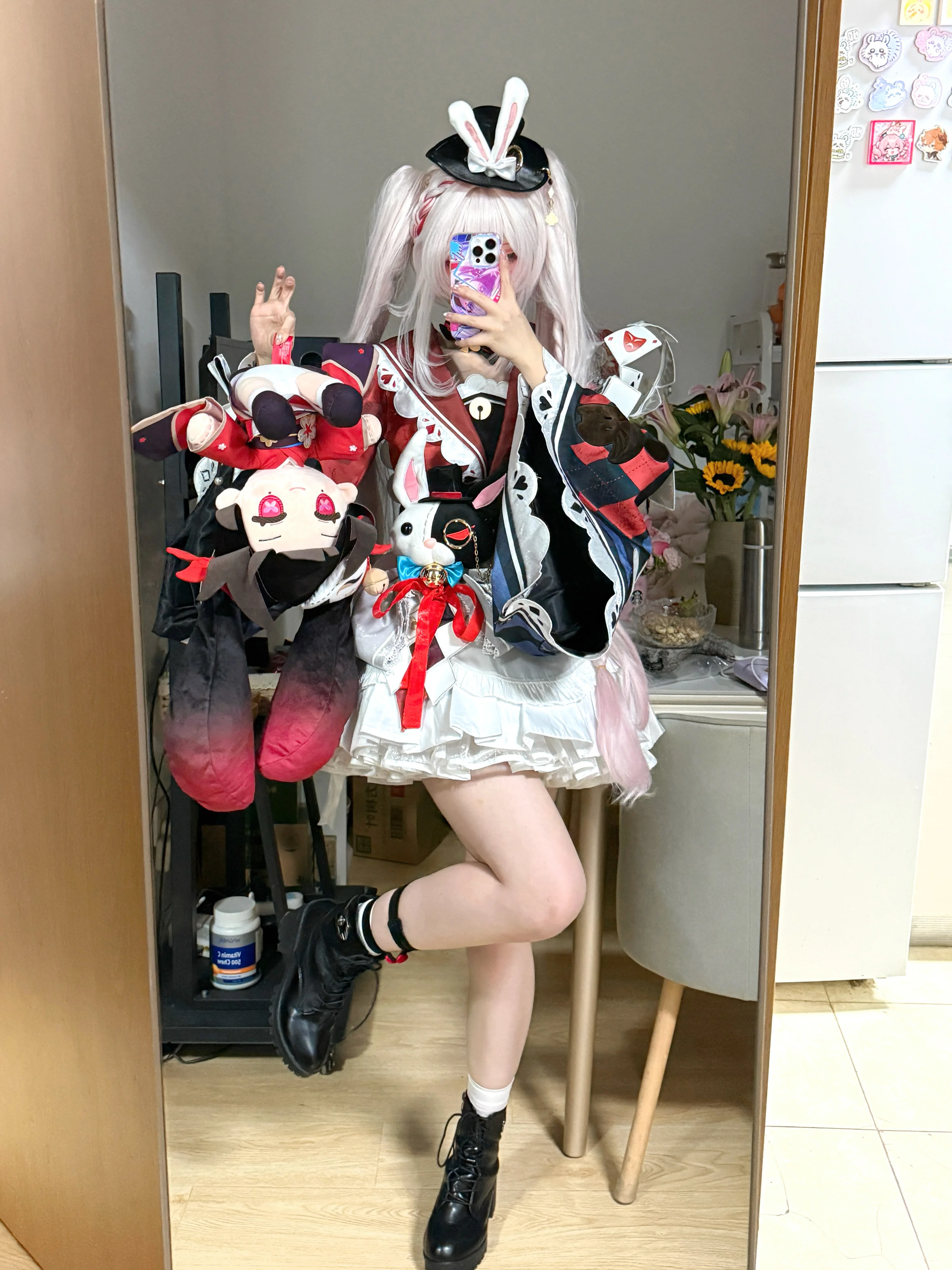【花火cos】崩坏星穹铁道的假面愚者试衣初体验 - 第 1 张