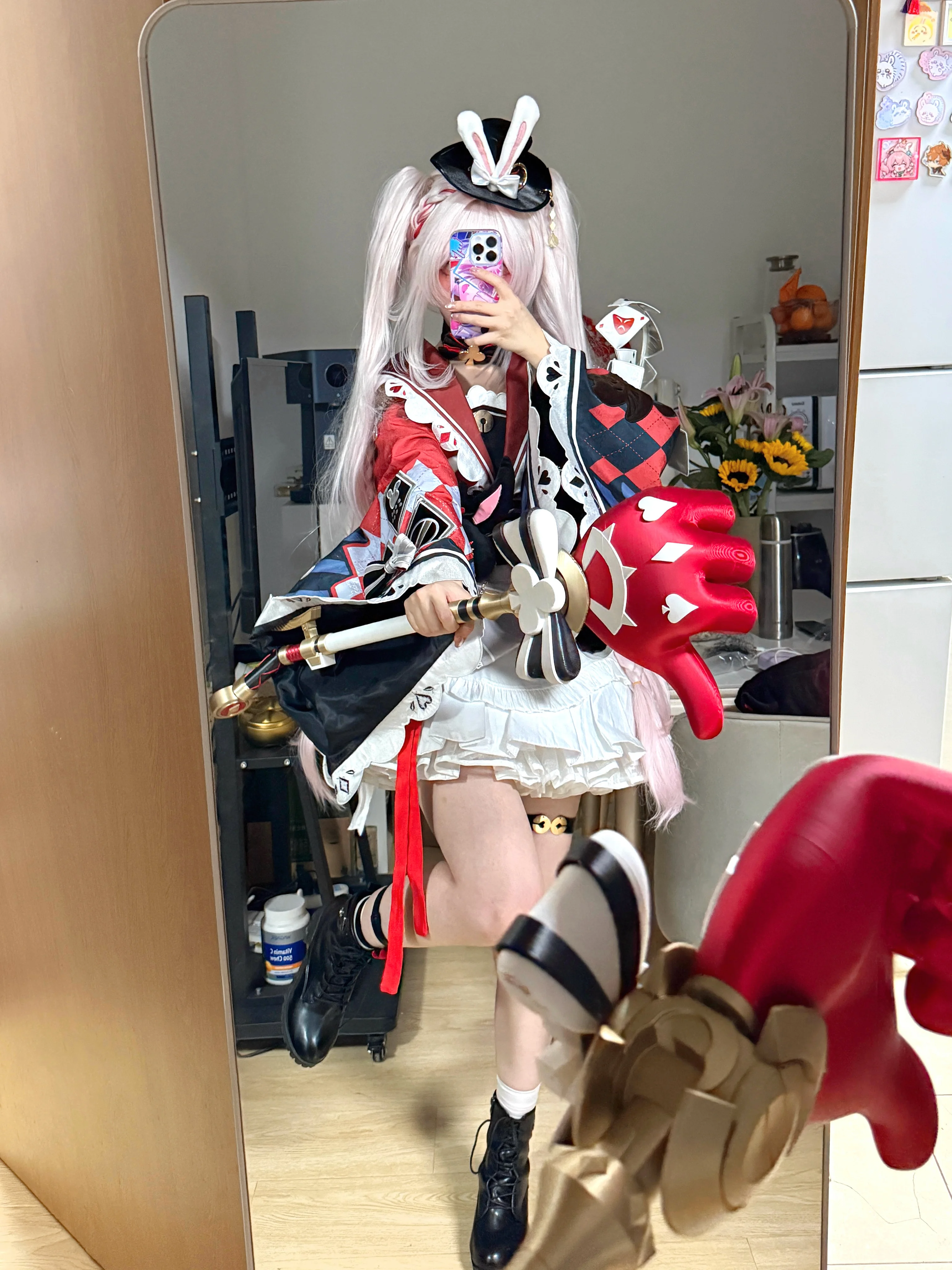 【花火cos】崩坏星穹铁道的假面愚者试衣初体验