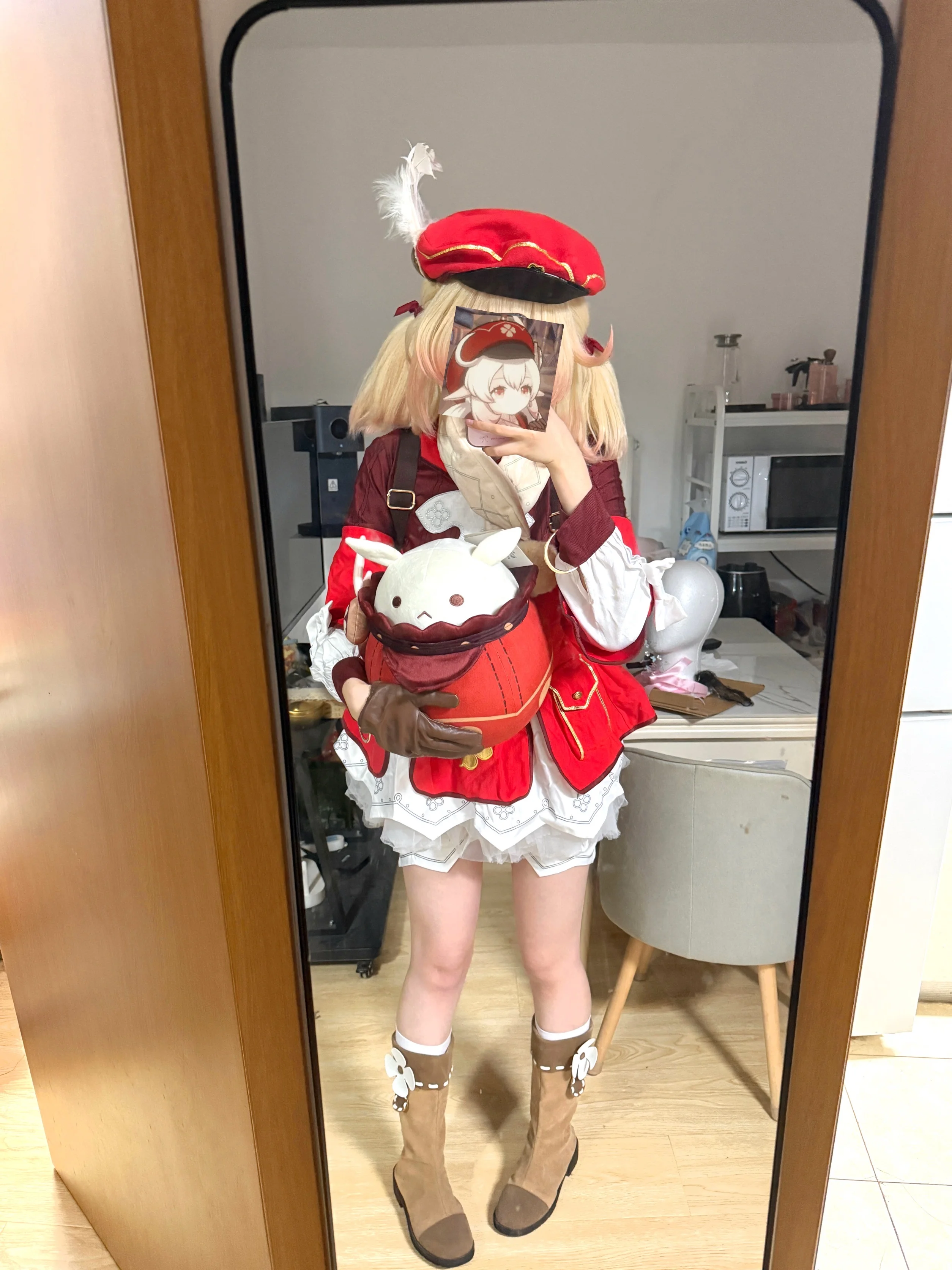 【可莉cos】原神联动，火花骑士的日常分享 - 第 2 张