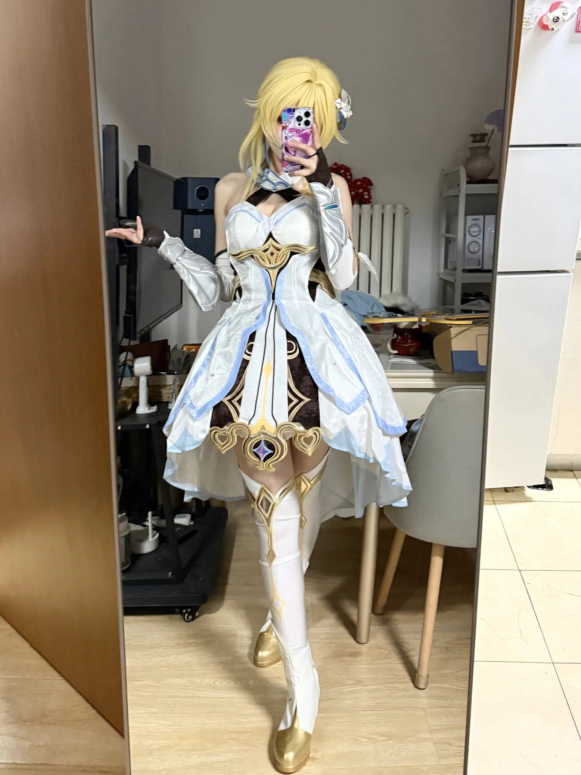 【荧cos】原神旅行者原皮试衣记录 - 第 2 张