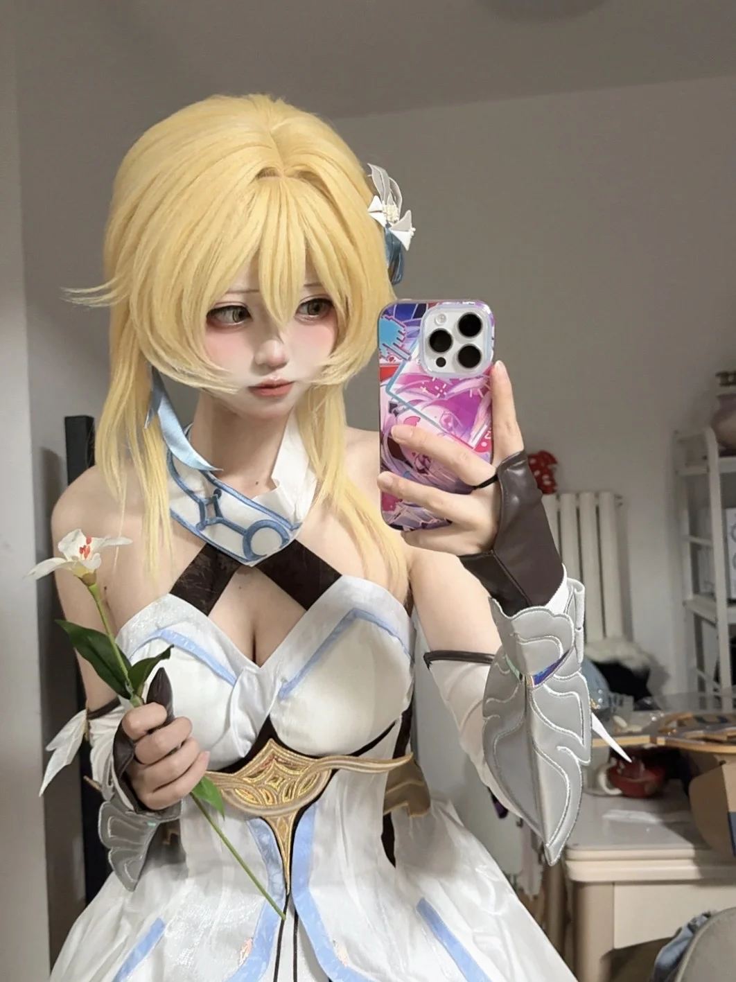 【荧cos】原神旅行者原皮试衣记录 - 第 3 张