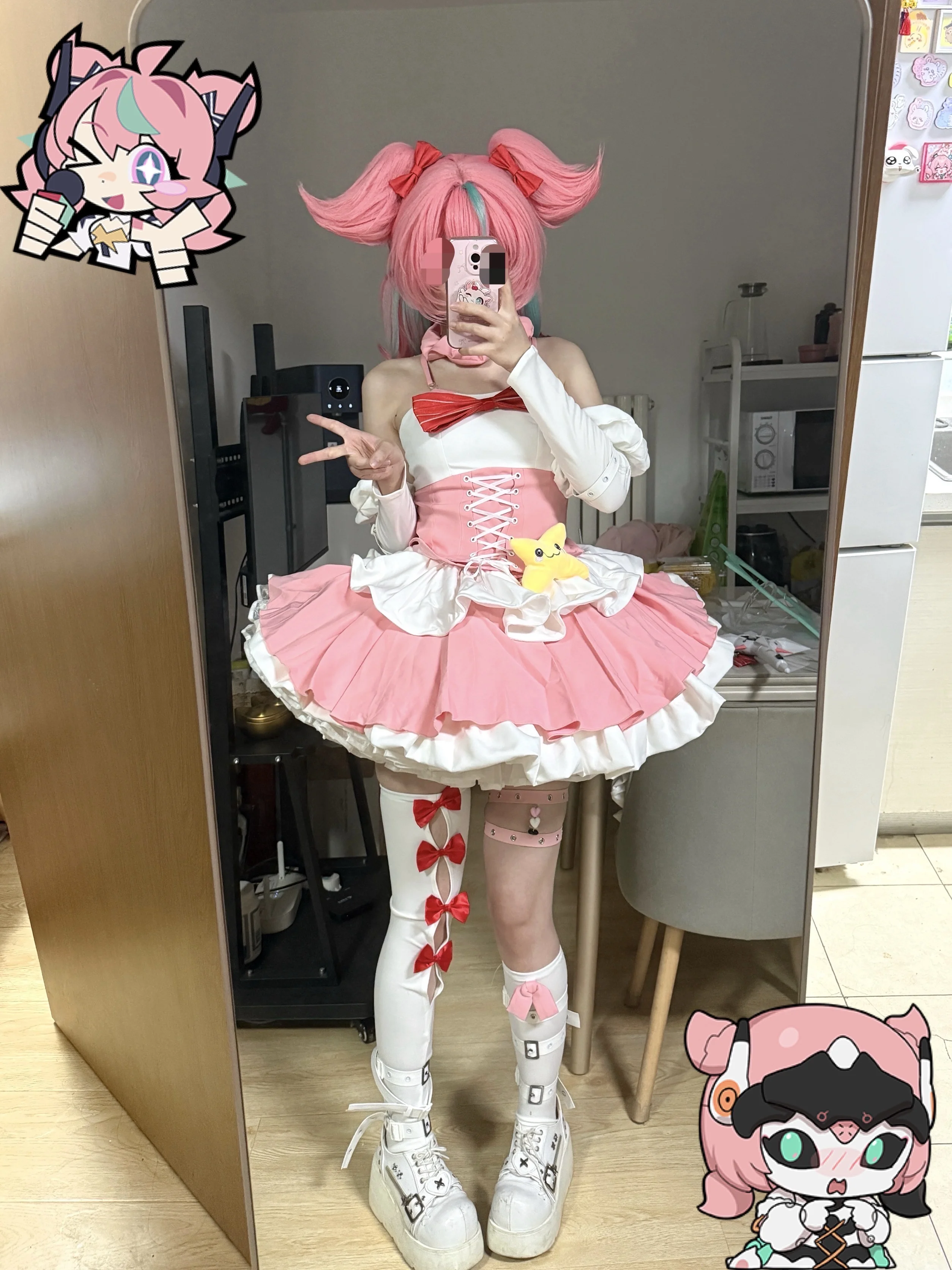 【爱芮cos】绝区零幻想天使，试衣体验与版型解析