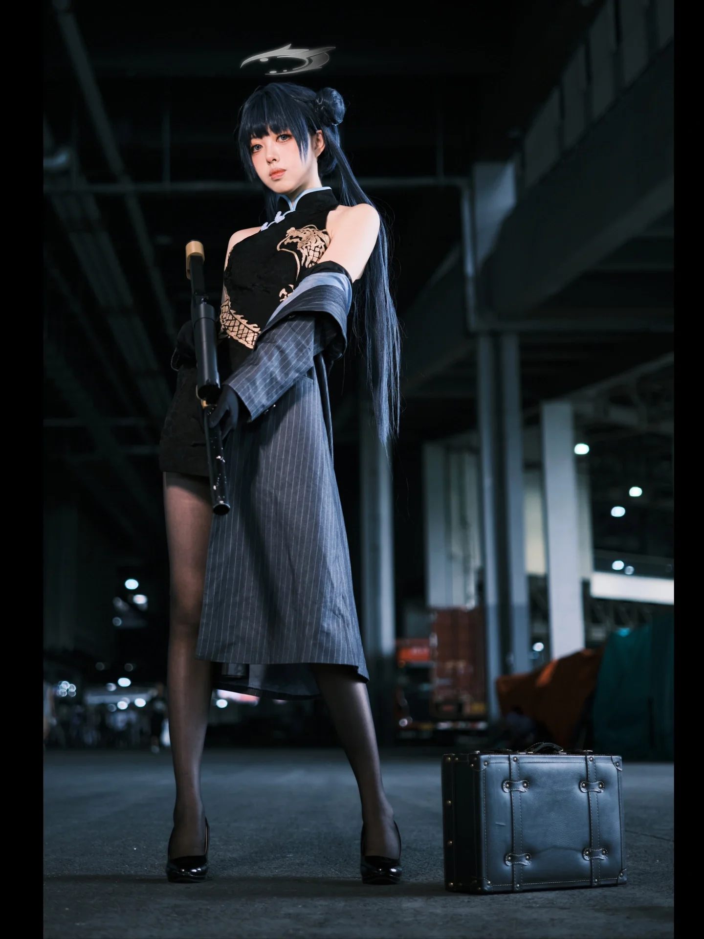 【妃咲cos】蔚蓝档案BW2024展会工业风场照分享 - 第 1 张