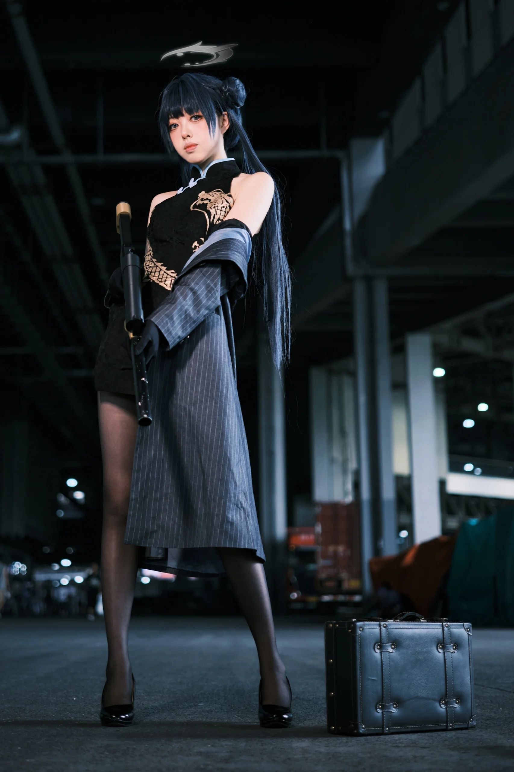 【妃咲cos】蔚蓝档案BW2024展会工业风场照分享 - 第 2 张