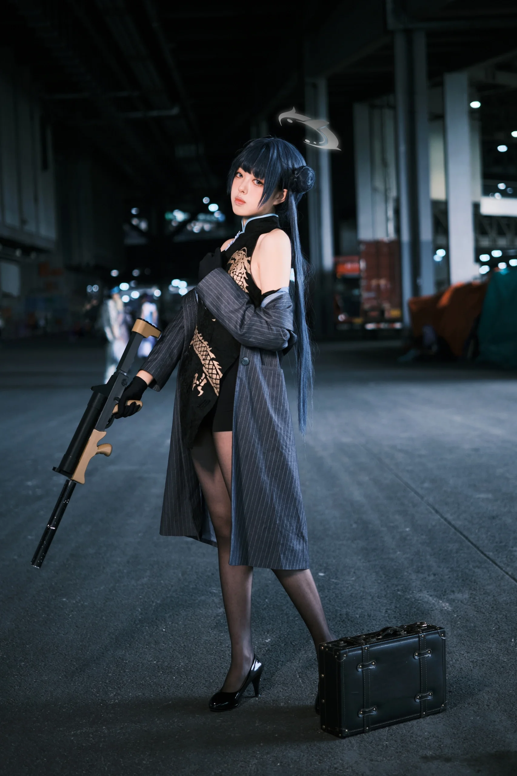 【妃咲cos】蔚蓝档案BW2024展会工业风场照分享 - 第 3 张