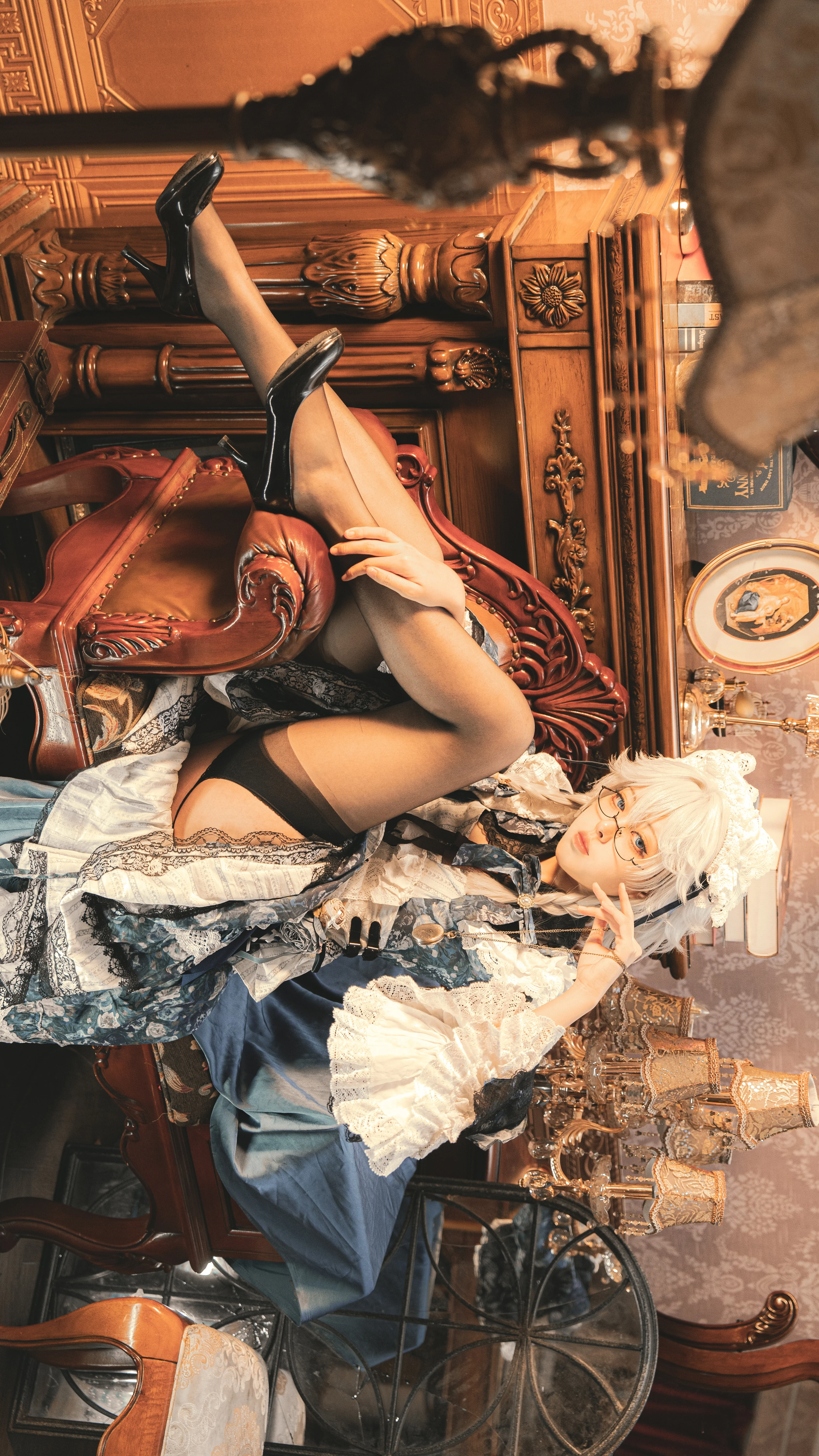 【十六夜咲夜cos】东方project的完美潇洒女仆，时间静止的瞬间