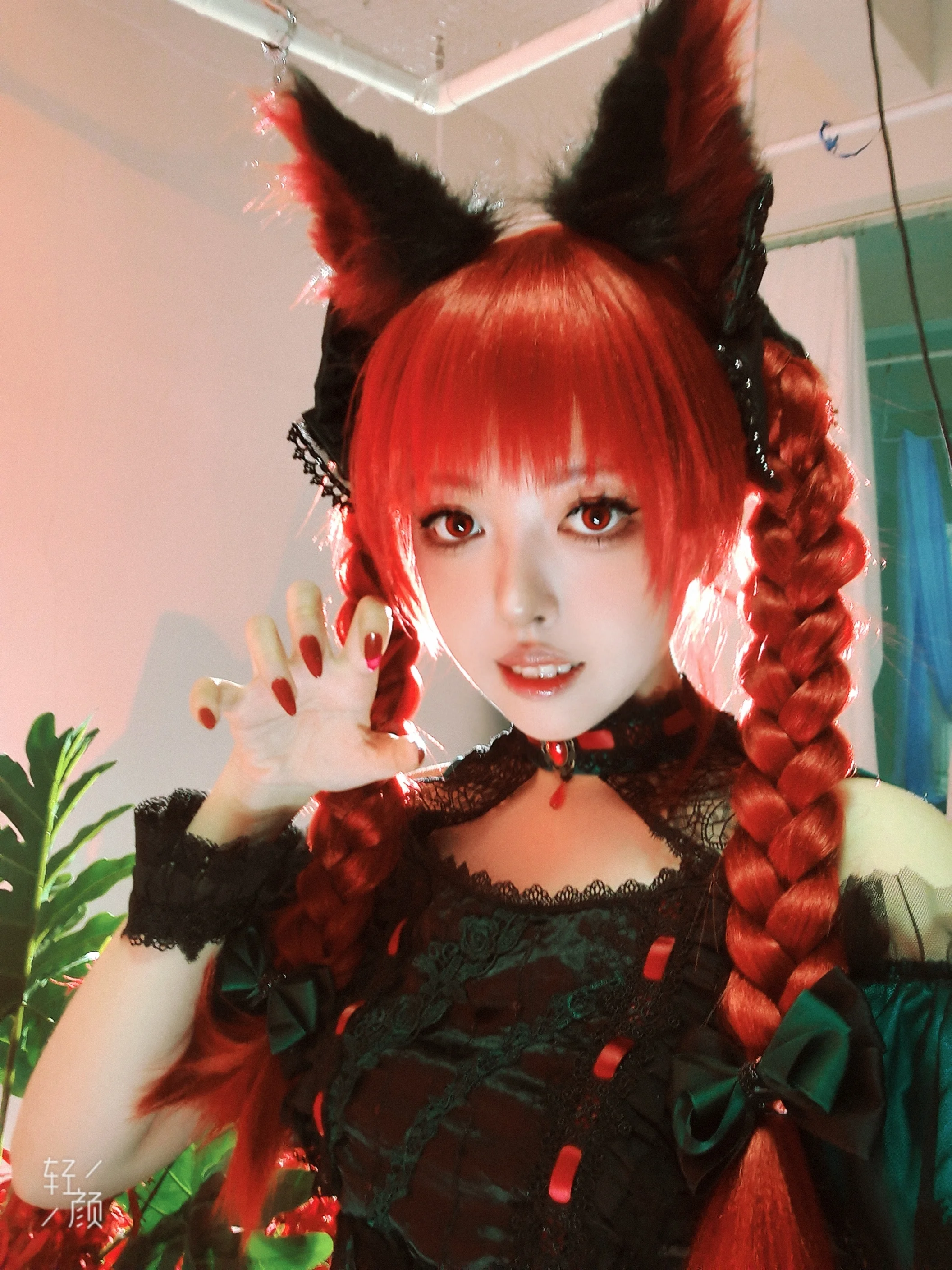 【火焔猫燐コスプレ】東方Projectの猫車船頭、本日営業中