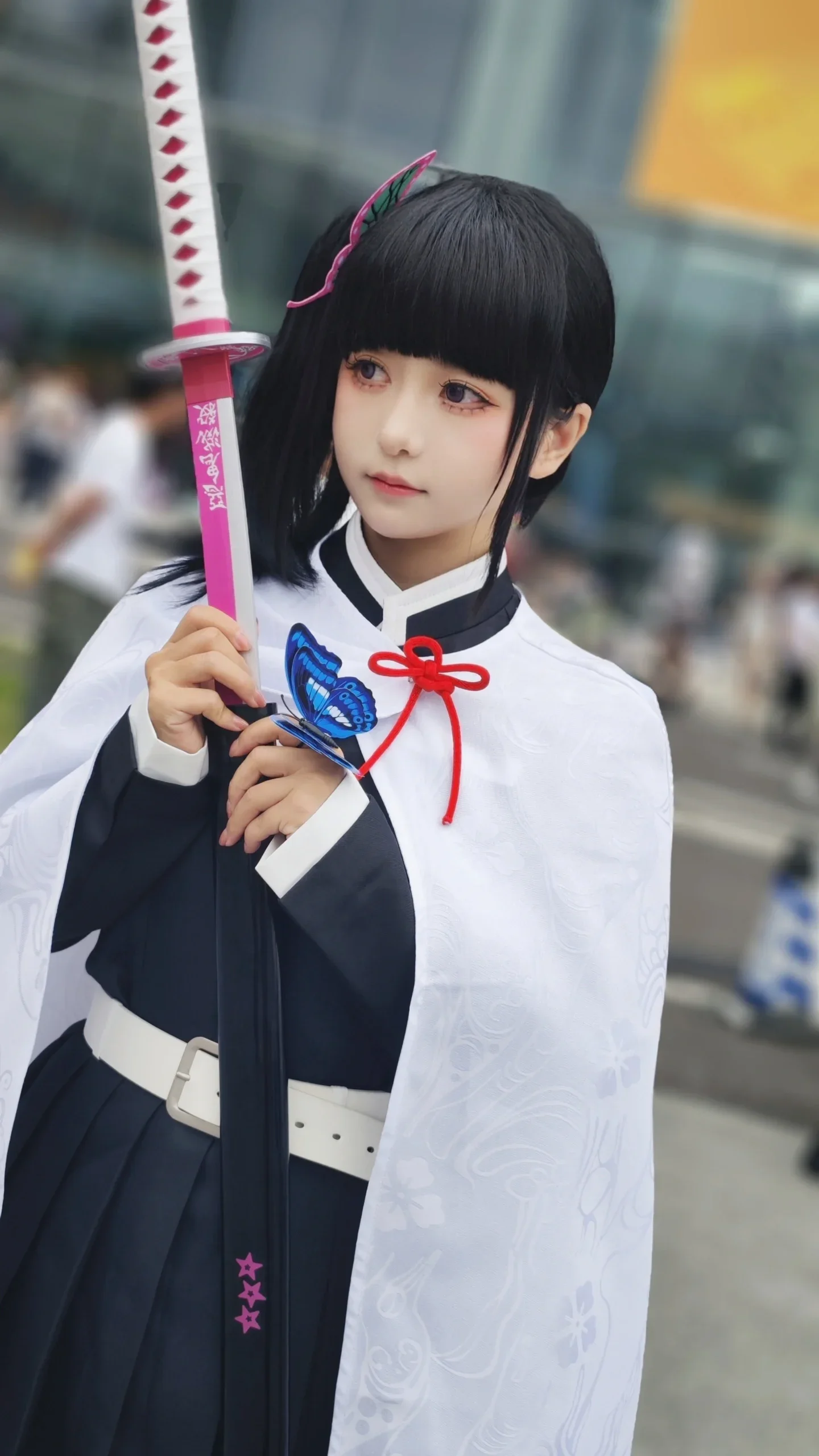 【栗花落香奈乎cos】成都世界线漫展，当沉默的蝴蝶安静矗立 - 第 2 张