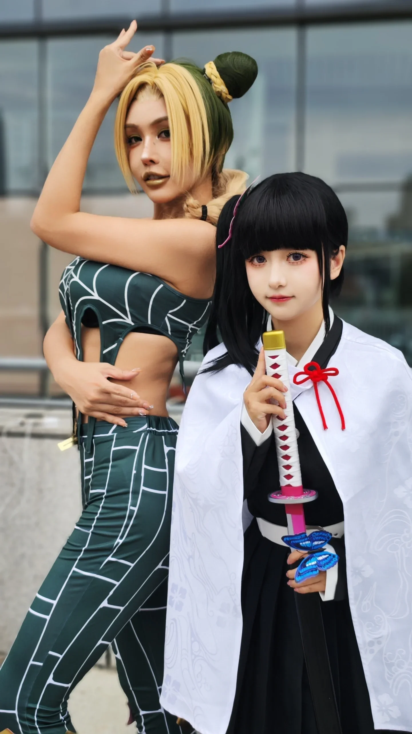 【栗花落香奈乎cos】成都世界线漫展，当沉默的蝴蝶安静矗立 - 第 6 张