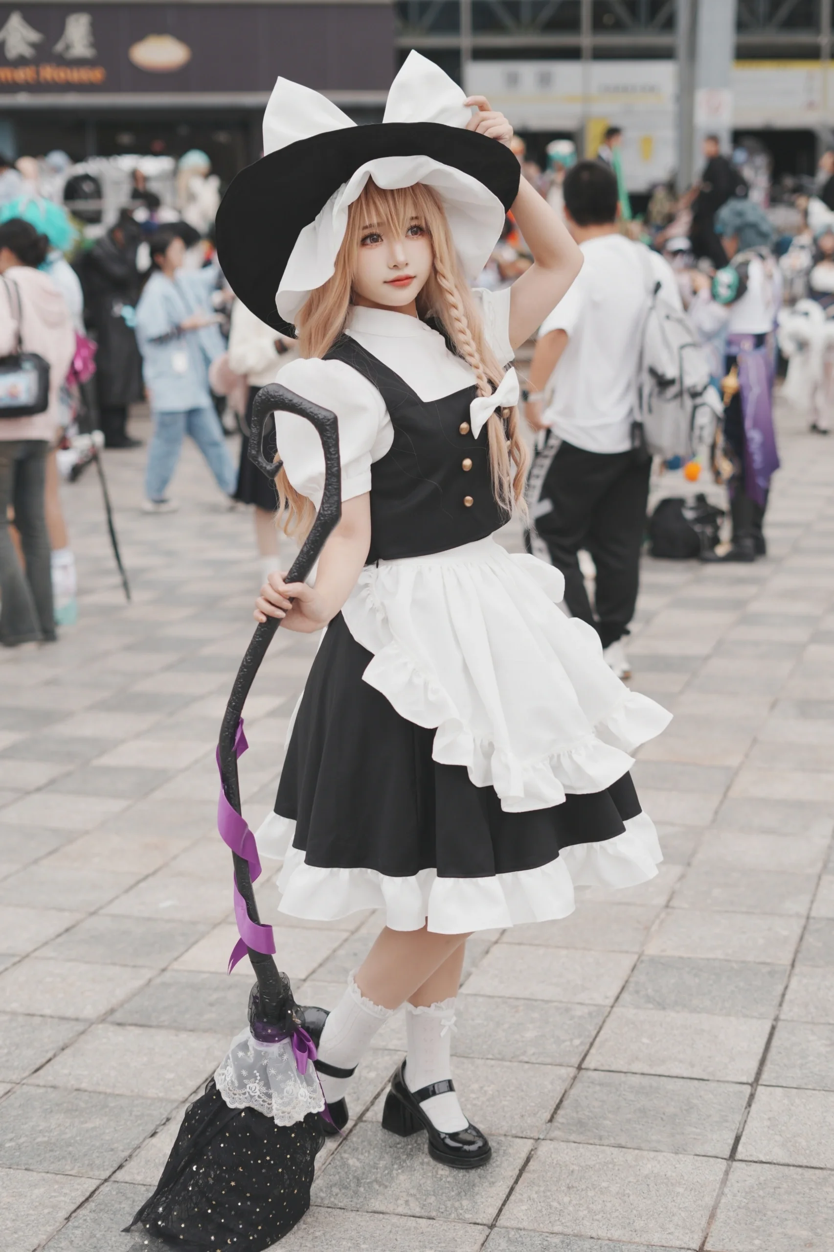 【霧雨魔理沙 コスプレ】原作設定魔理沙のイベント写真、クラシックはいつでも新鮮 - 4 枚目