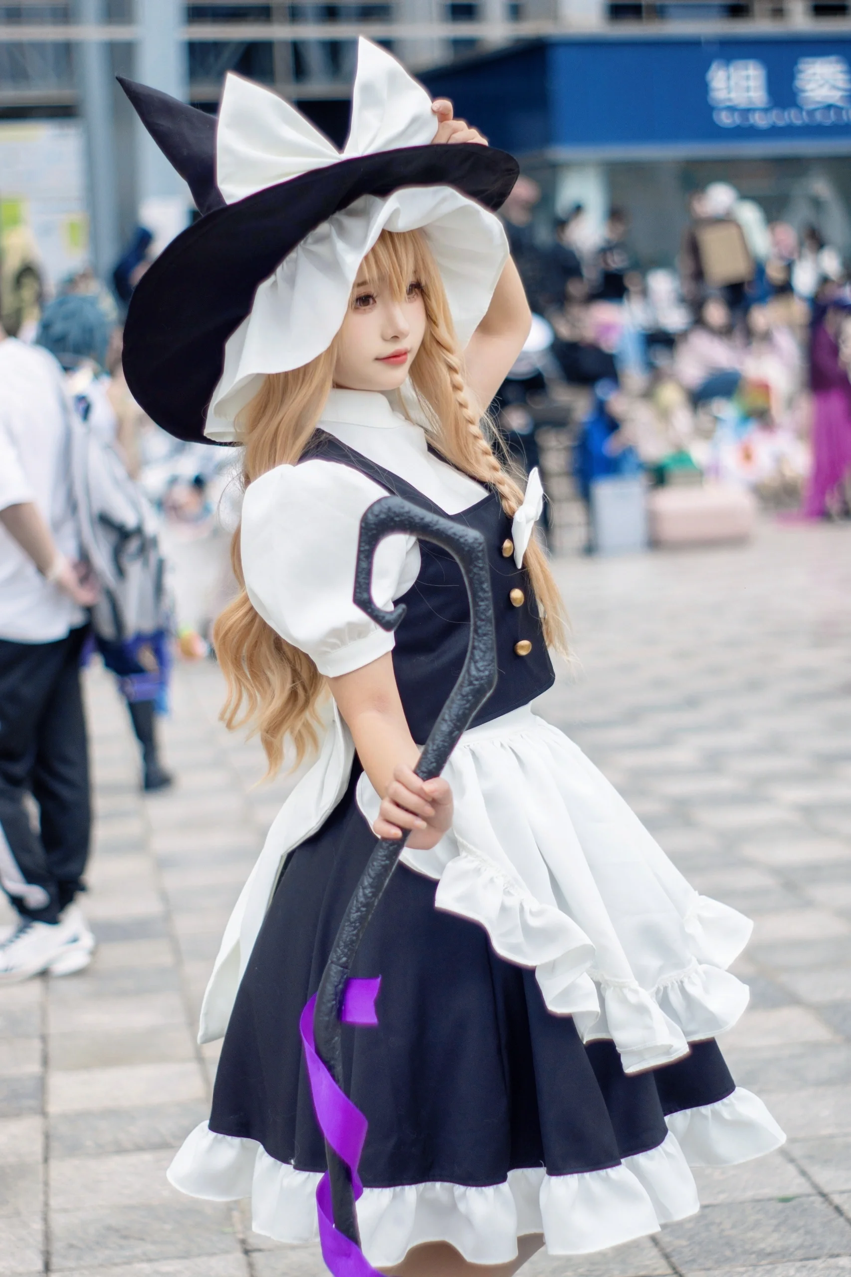 【霧雨魔理沙 コスプレ】原作設定魔理沙のイベント写真、クラシックはいつでも新鮮 - 5 枚目