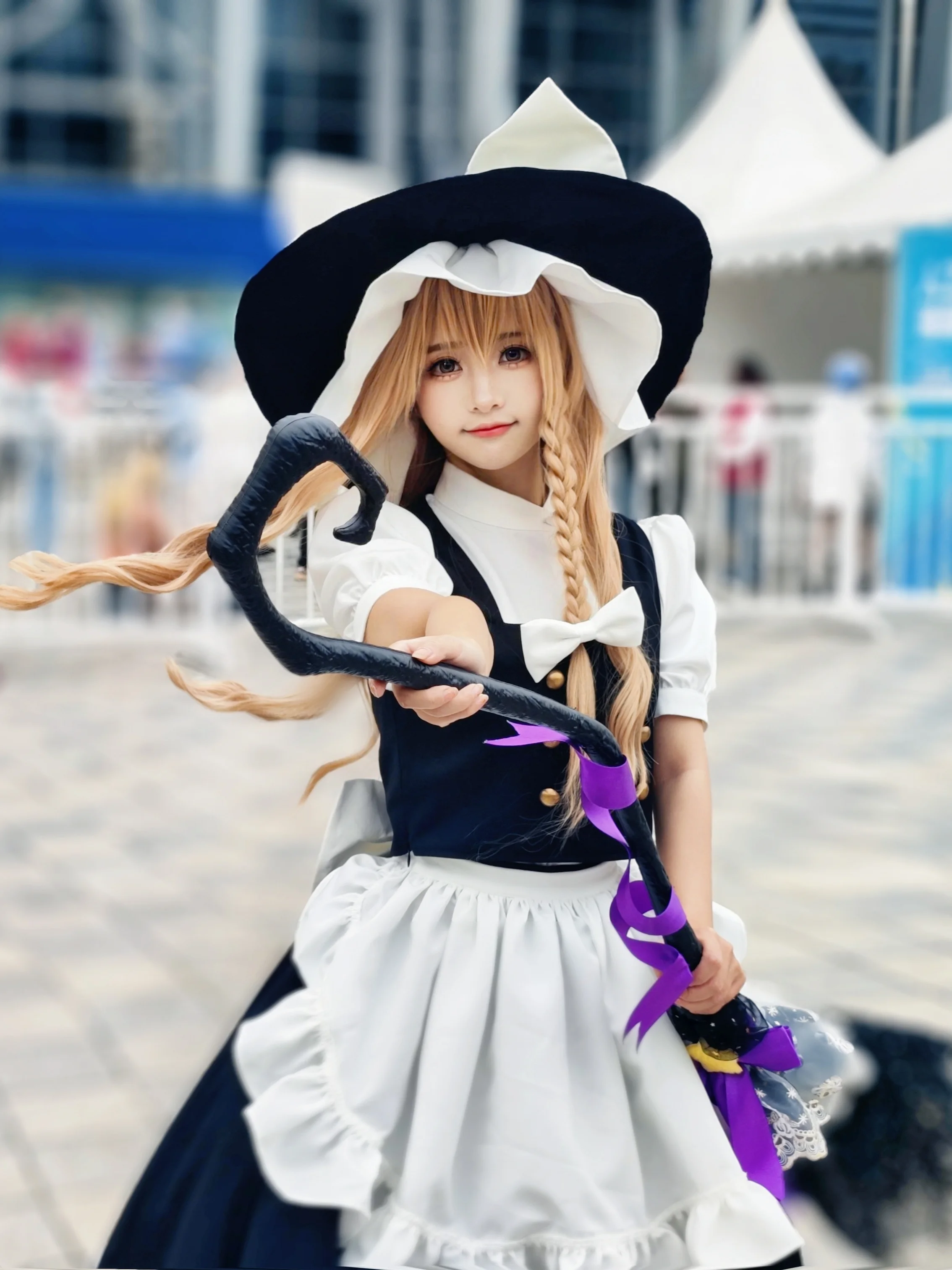 【雾雨魔理沙cos】东方project场照动作分享 - 第 11 张