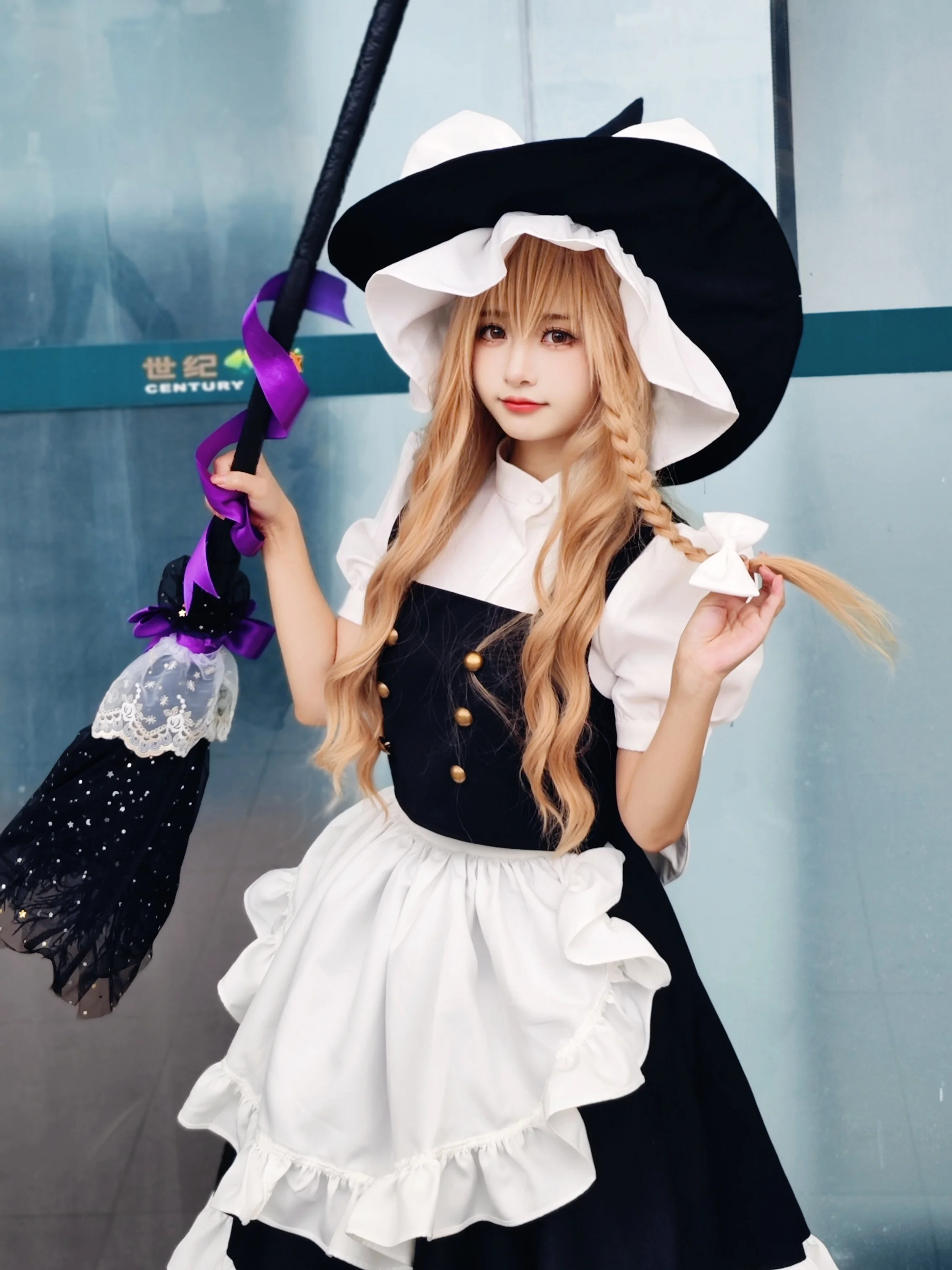 【雾雨魔理沙cos】东方project场照动作分享 - 第 14 张