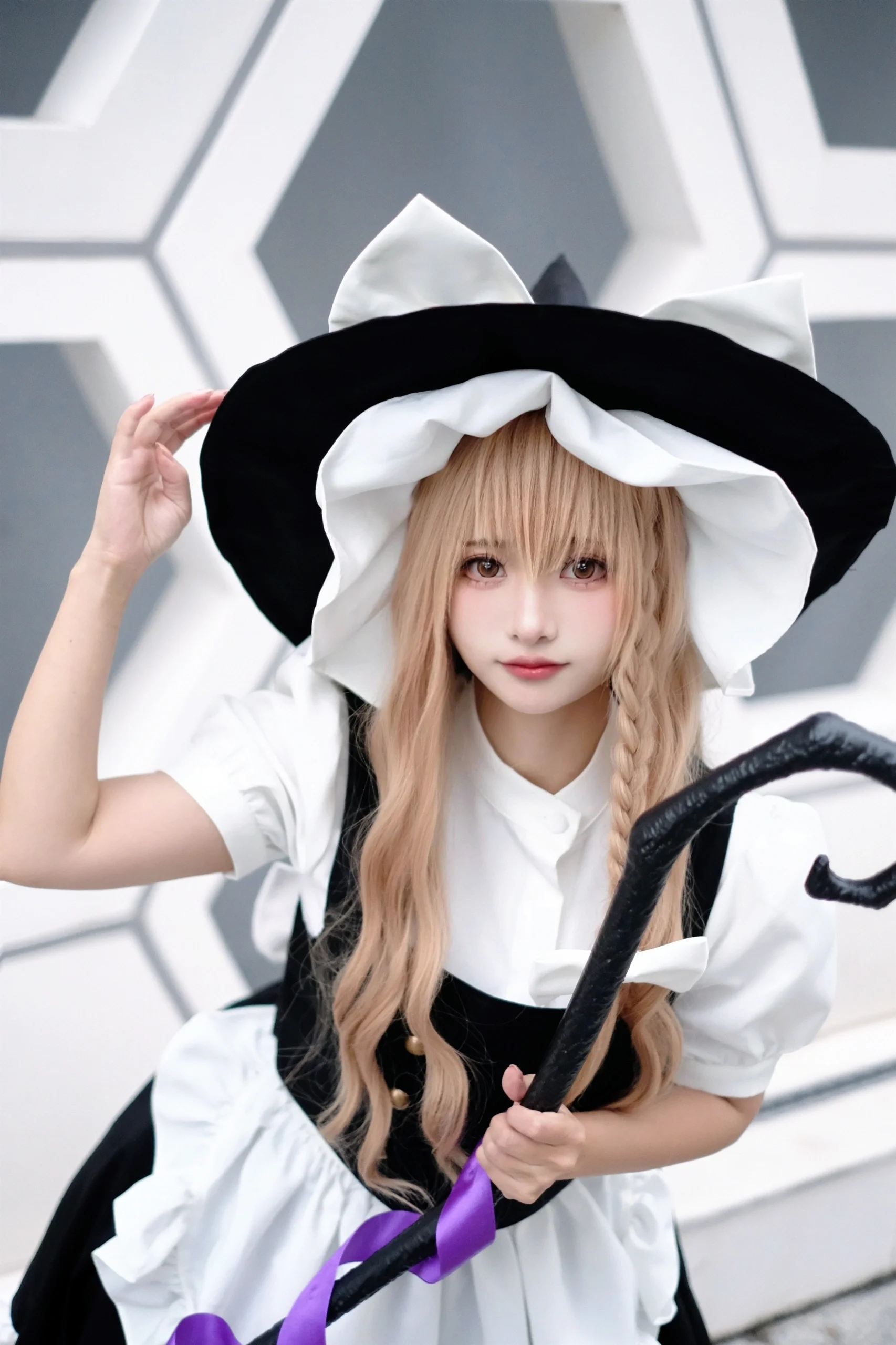 【雾雨魔理沙cos】东方project场照动作分享 - 第 7 张