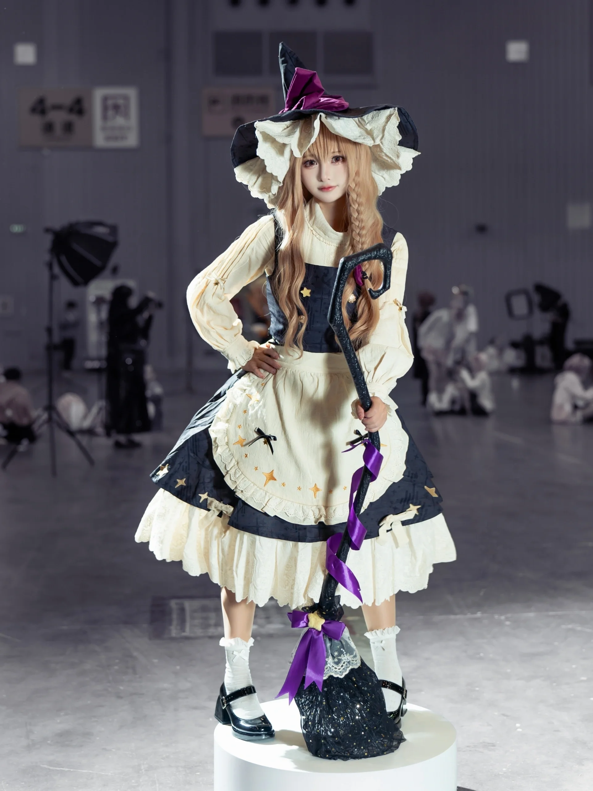 【魔理沙cos】东方project的魔女，场照返图来啦 - 第 1 张
