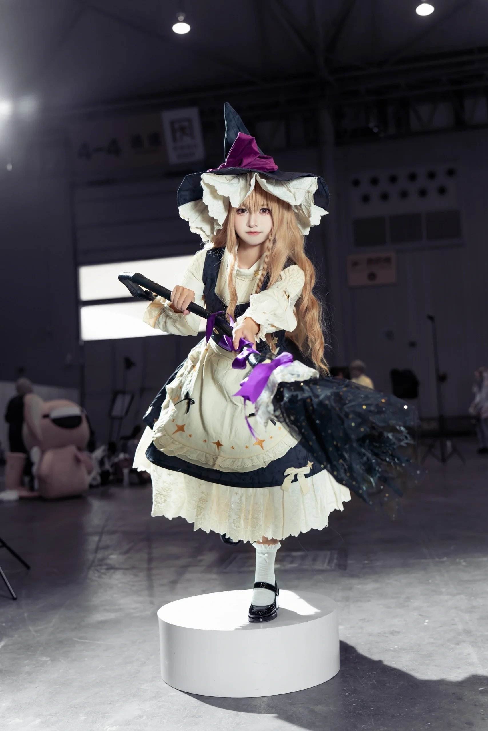 【魔理沙cos】东方project的魔女，场照返图来啦