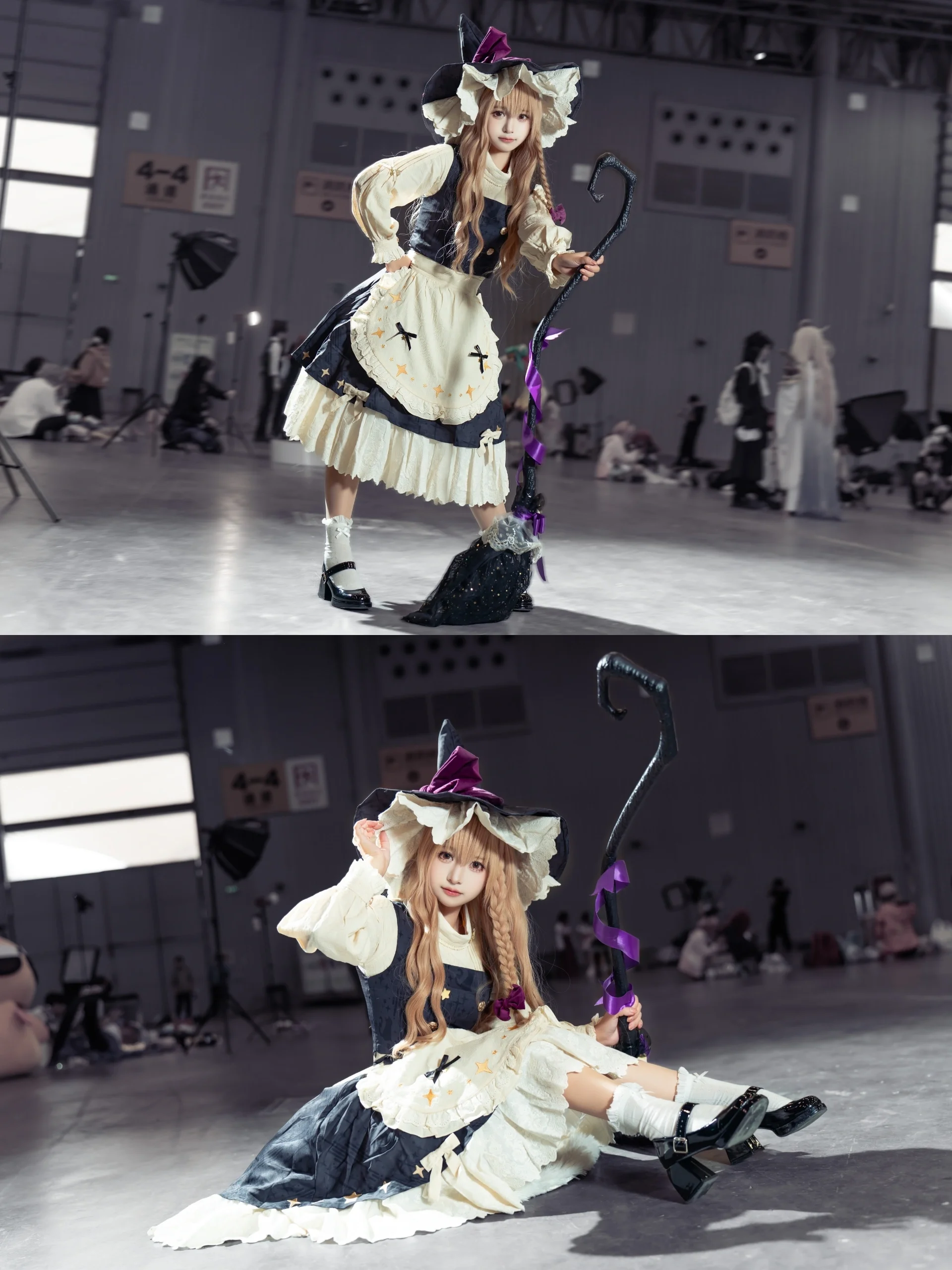 【魔理沙cos】东方project的魔女，场照返图来啦 - 第 3 张