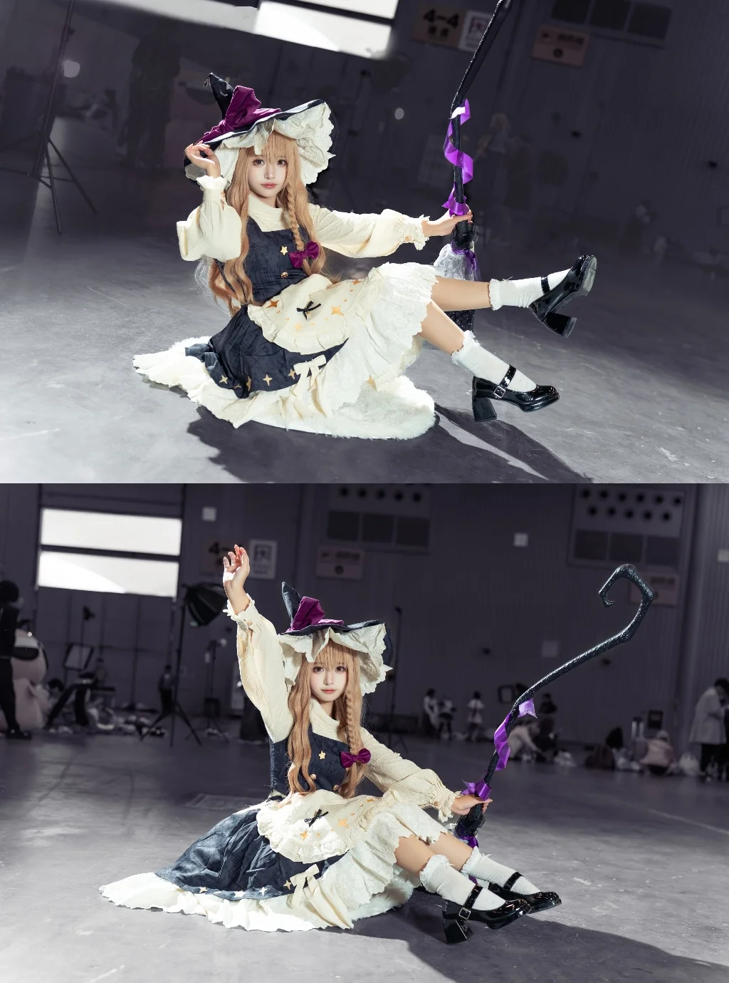 【魔理沙cos】东方project的魔女，场照返图来啦 - 第 4 张