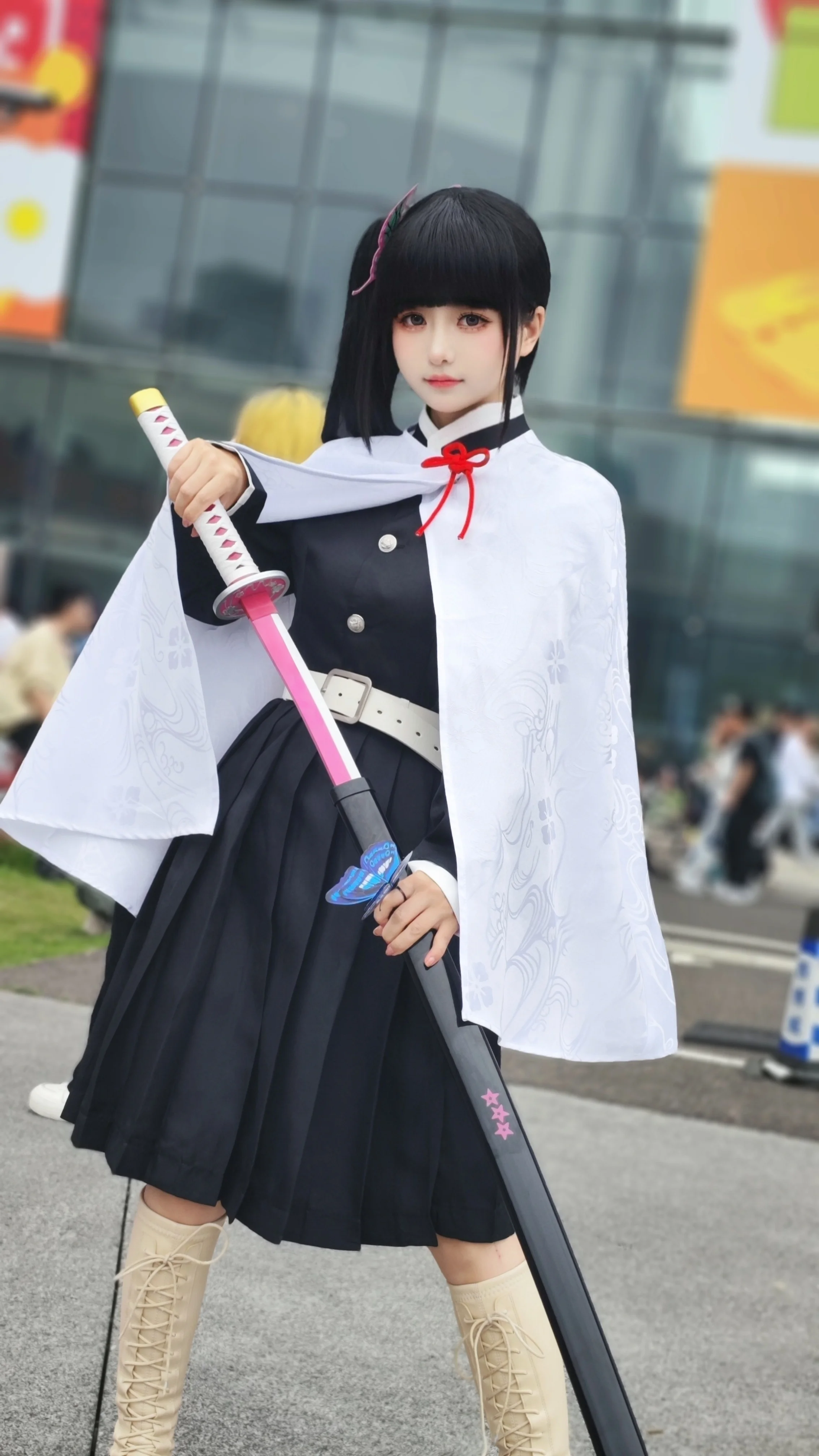 【栗花落香奈乎cos】鬼灭之刃漫展场照动作分享 - 第 10 张