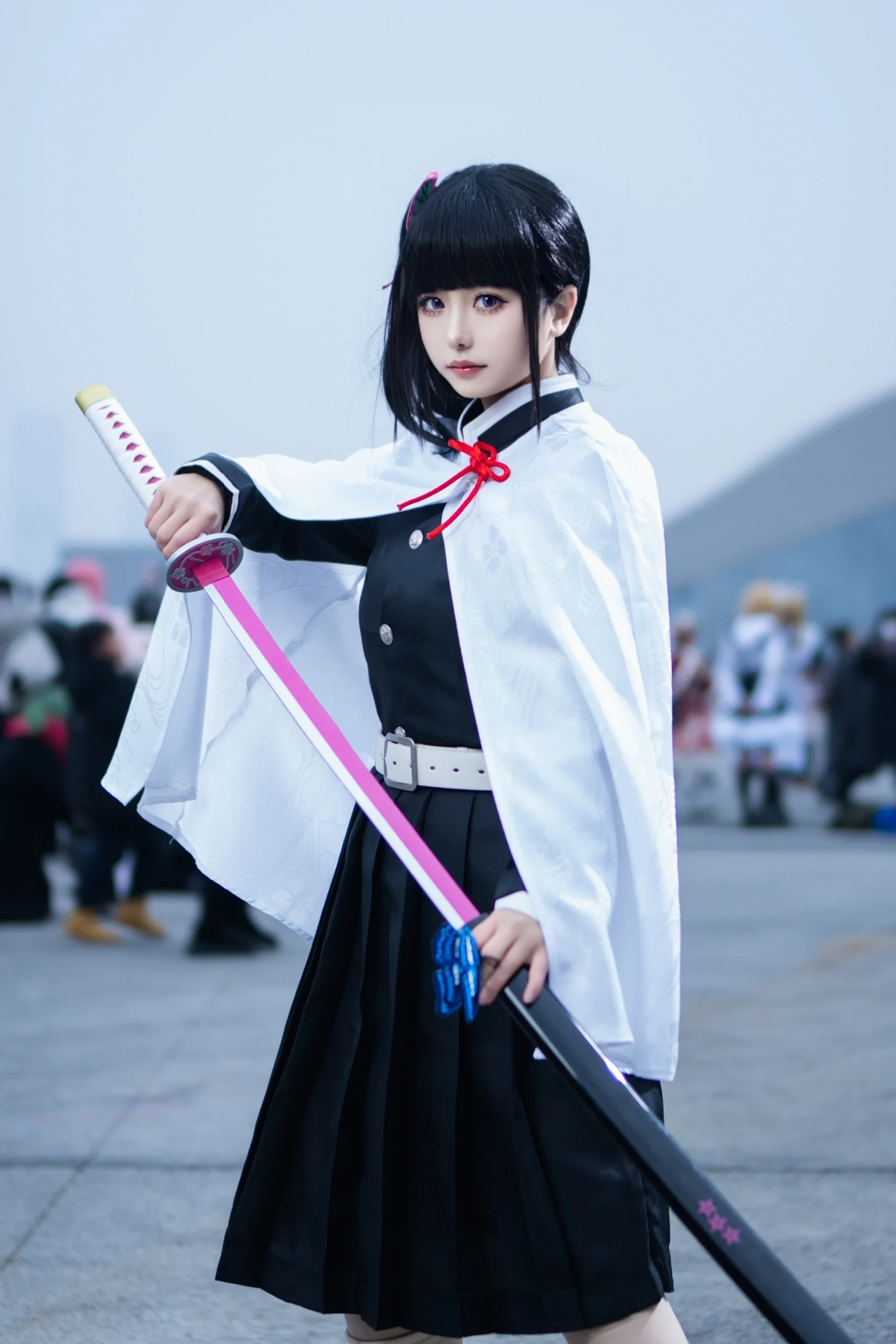 【栗花落香奈乎cos】鬼灭之刃漫展场照动作分享 - 第 13 张