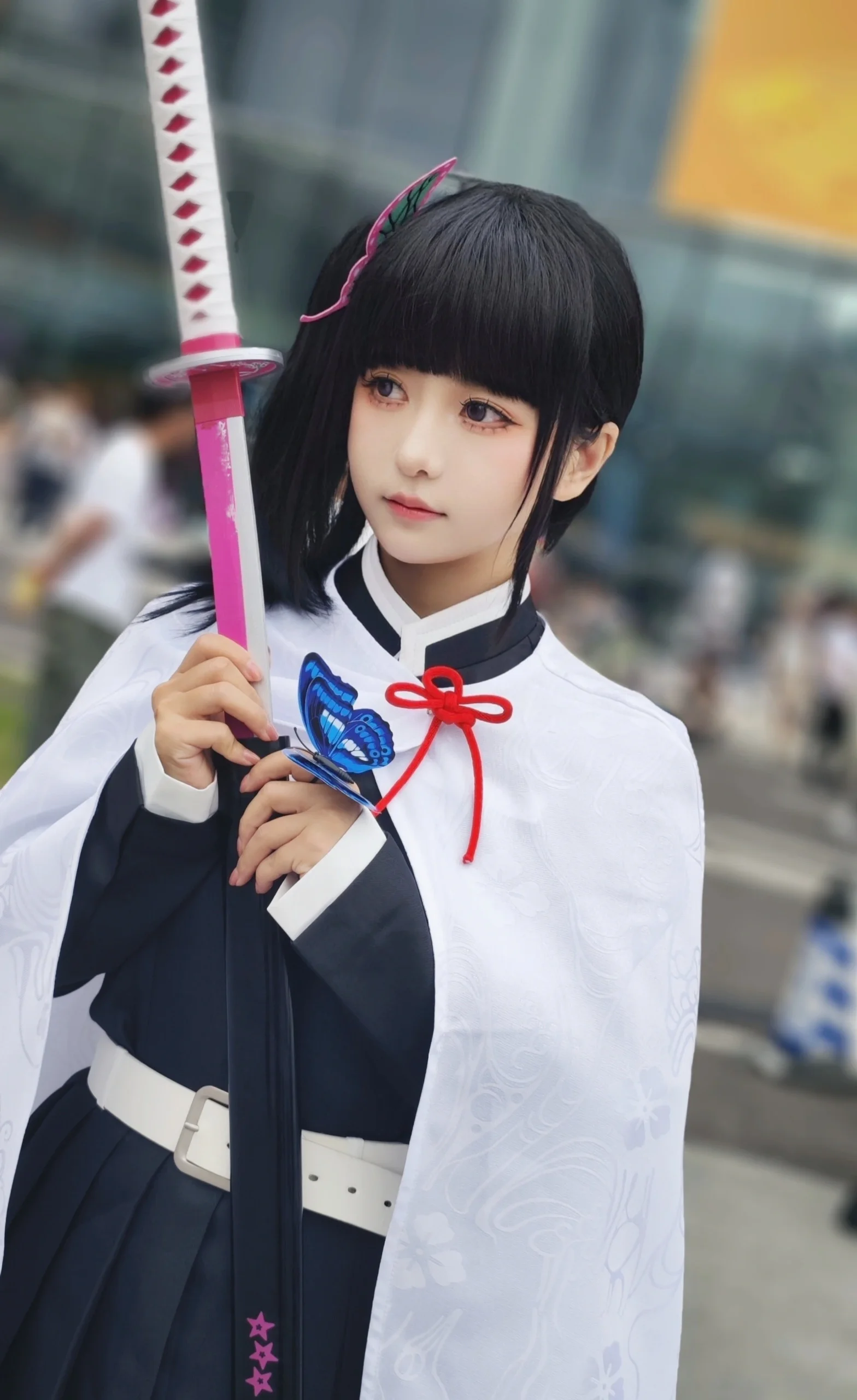【栗花落香奈乎cos】鬼灭之刃漫展场照动作分享 - 第 4 张