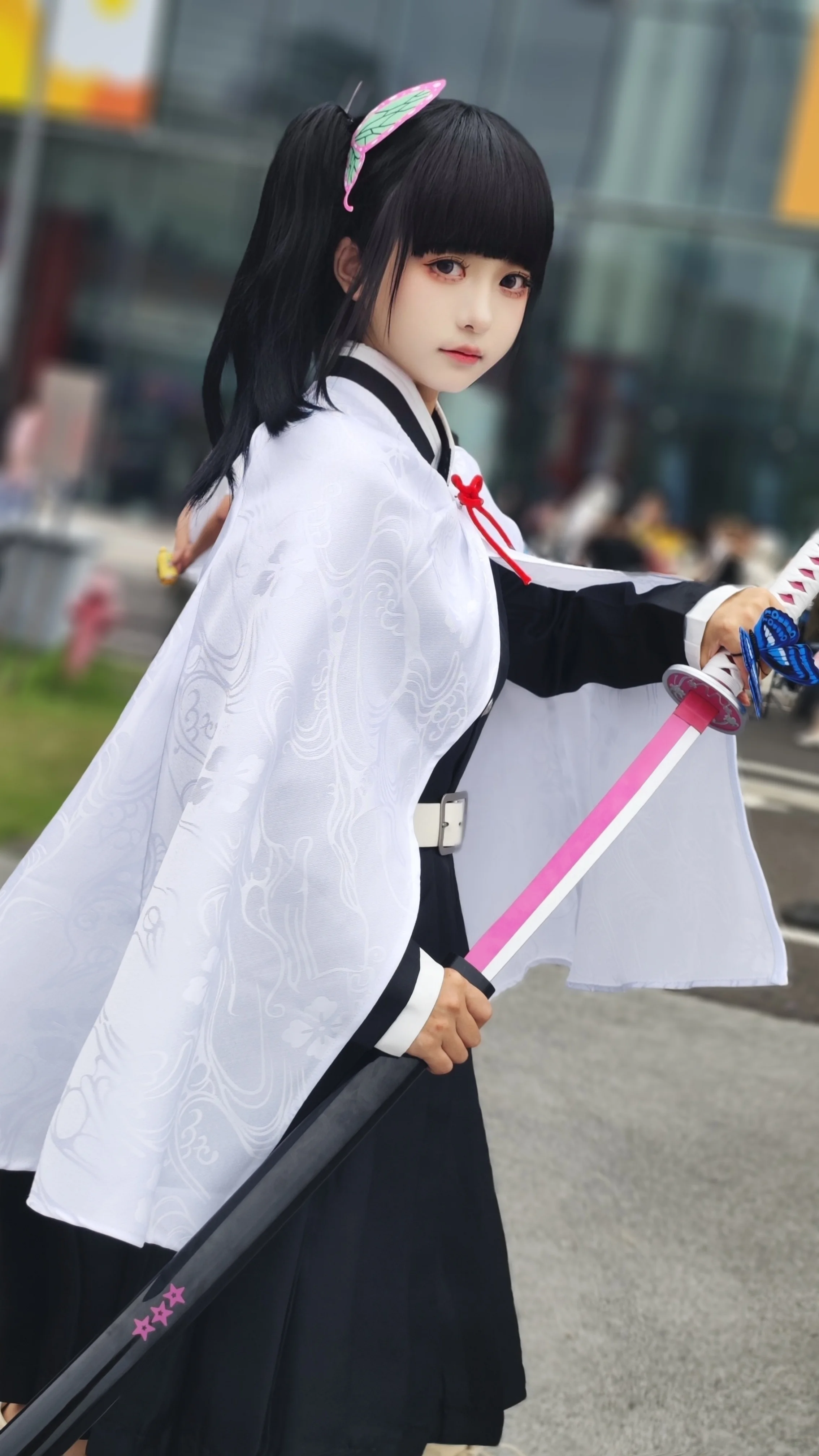 【栗花落香奈乎cos】鬼灭之刃漫展场照动作分享 - 第 8 张