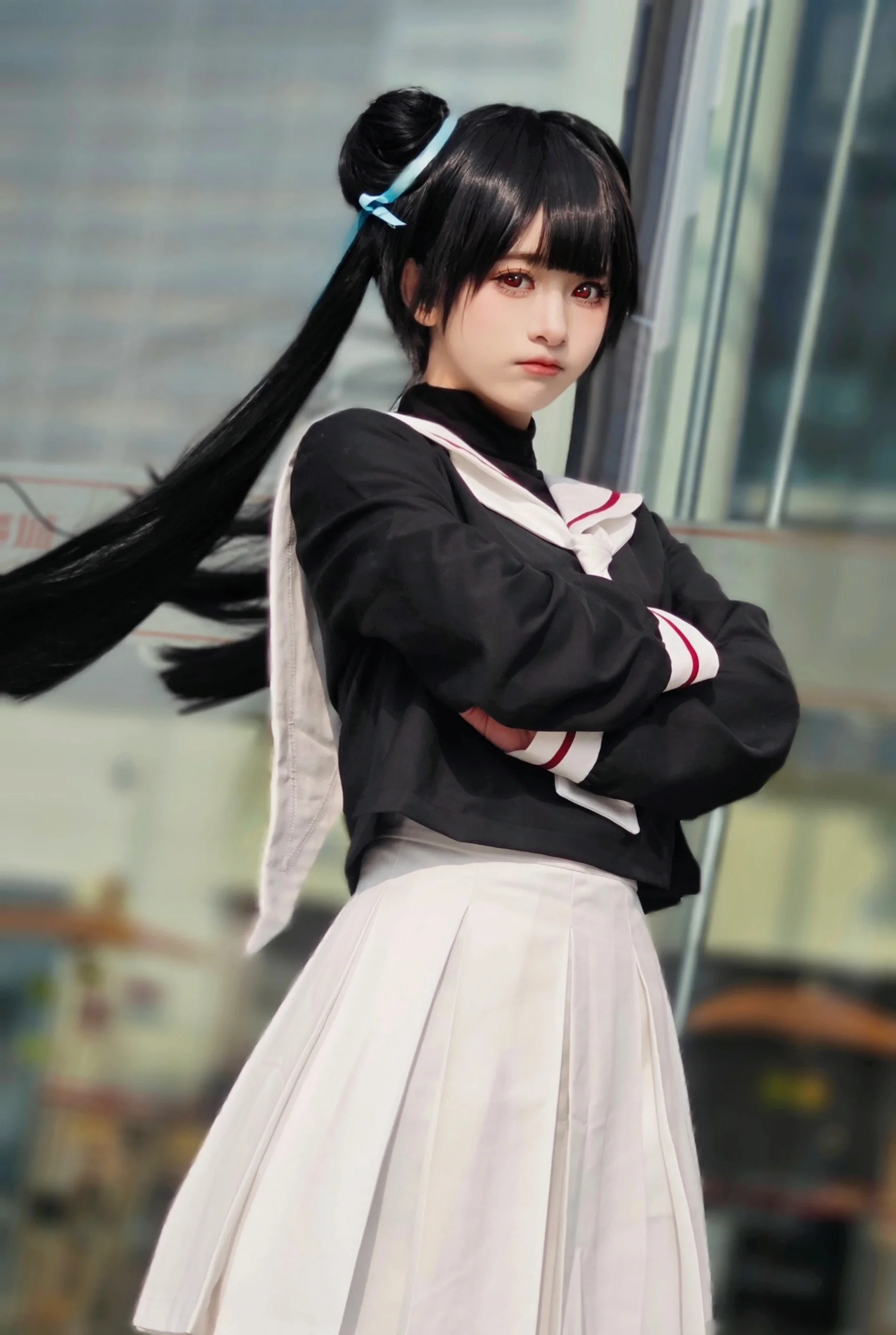 李莓铃cos魔卡少女樱成都漫展场照记录 - 第 1 张