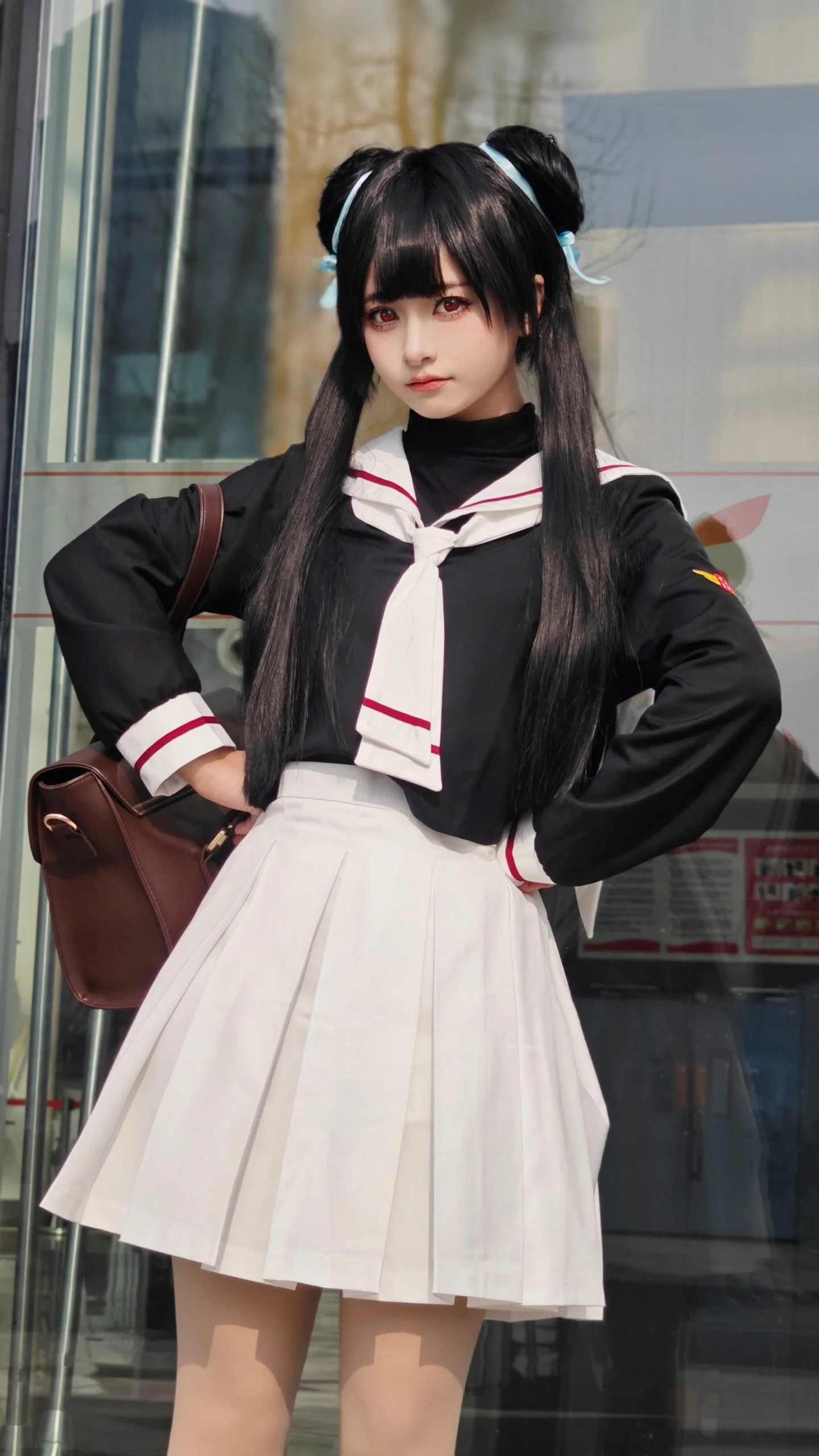 李莓铃cos魔卡少女樱成都漫展场照记录