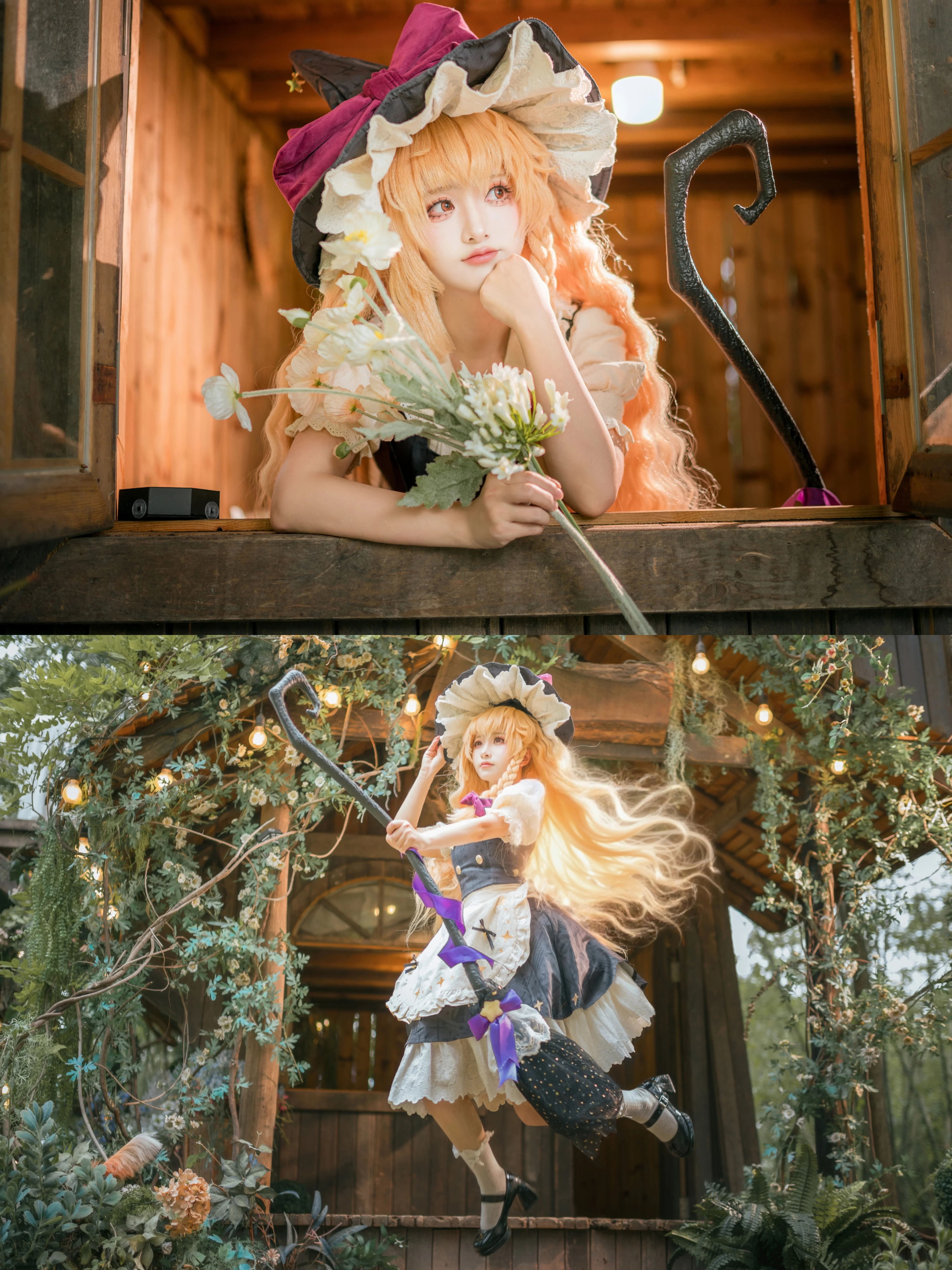 【雾雨魔理沙cos】东方project魔法使的林地日常记录 - 第 1 张