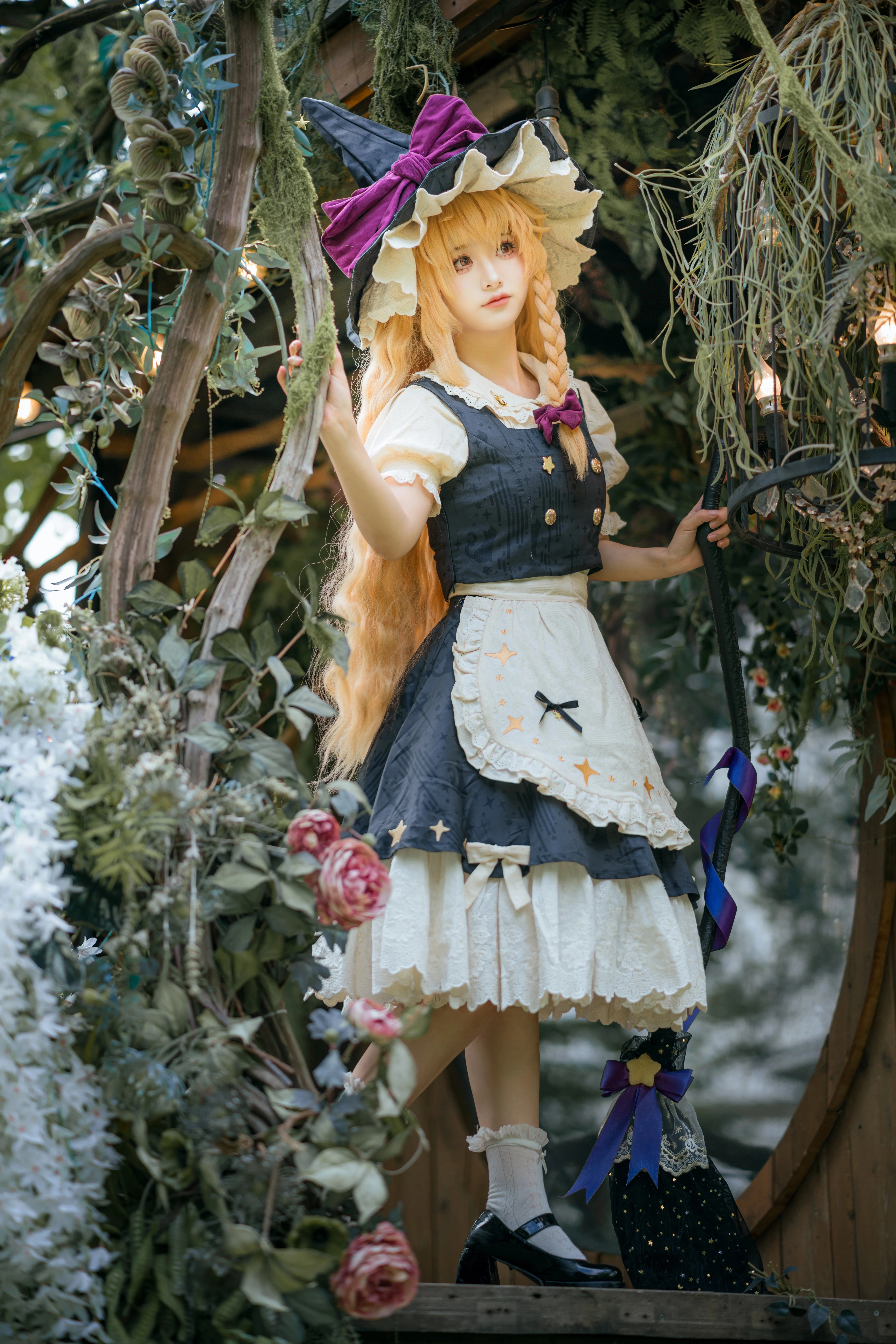 【雾雨魔理沙cos】东方project魔法使的林地日常记录 - 第 6 张