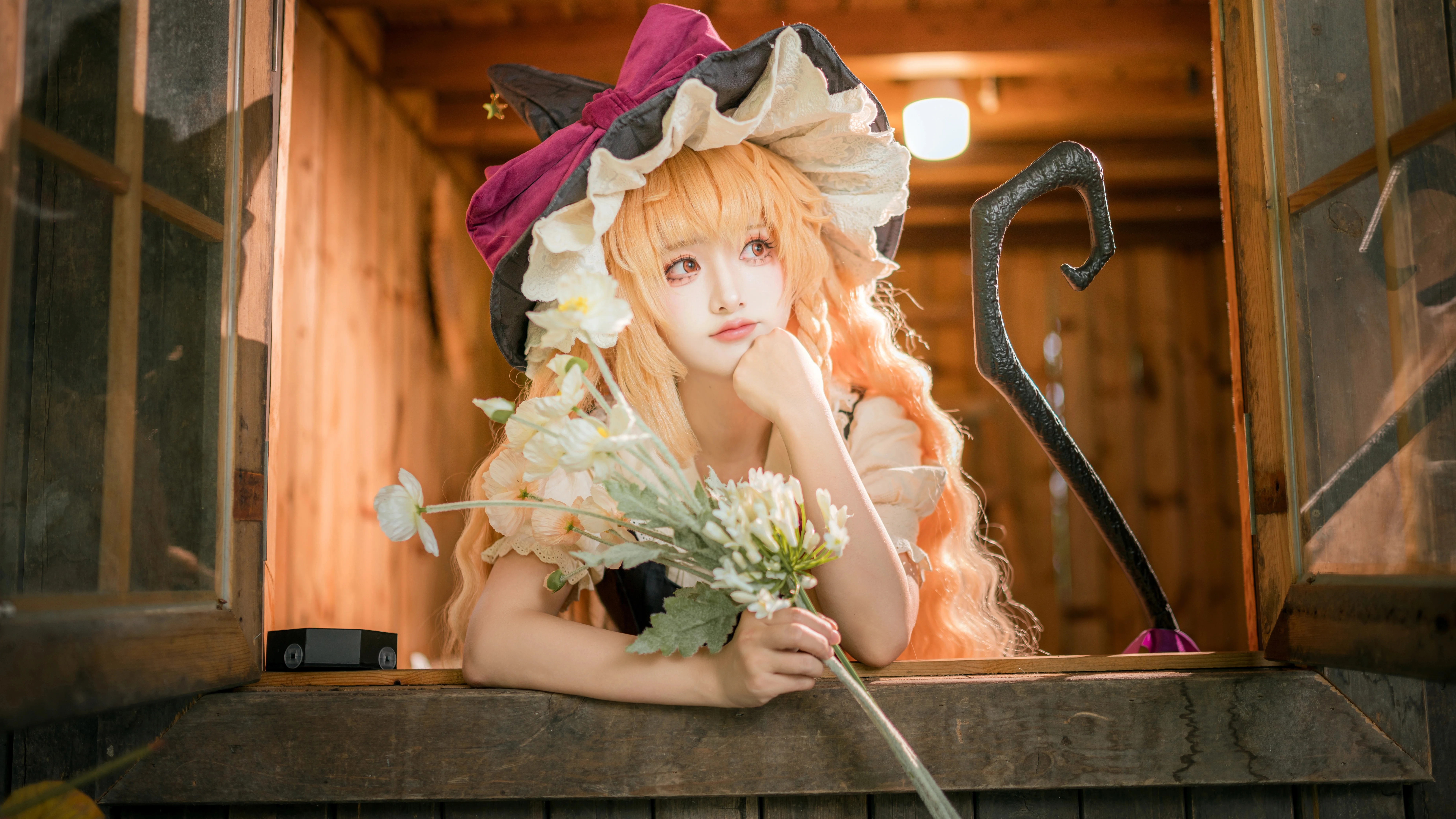 【雾雨魔理沙cos】东方project魔法使的林地日常记录 - 第 7 张