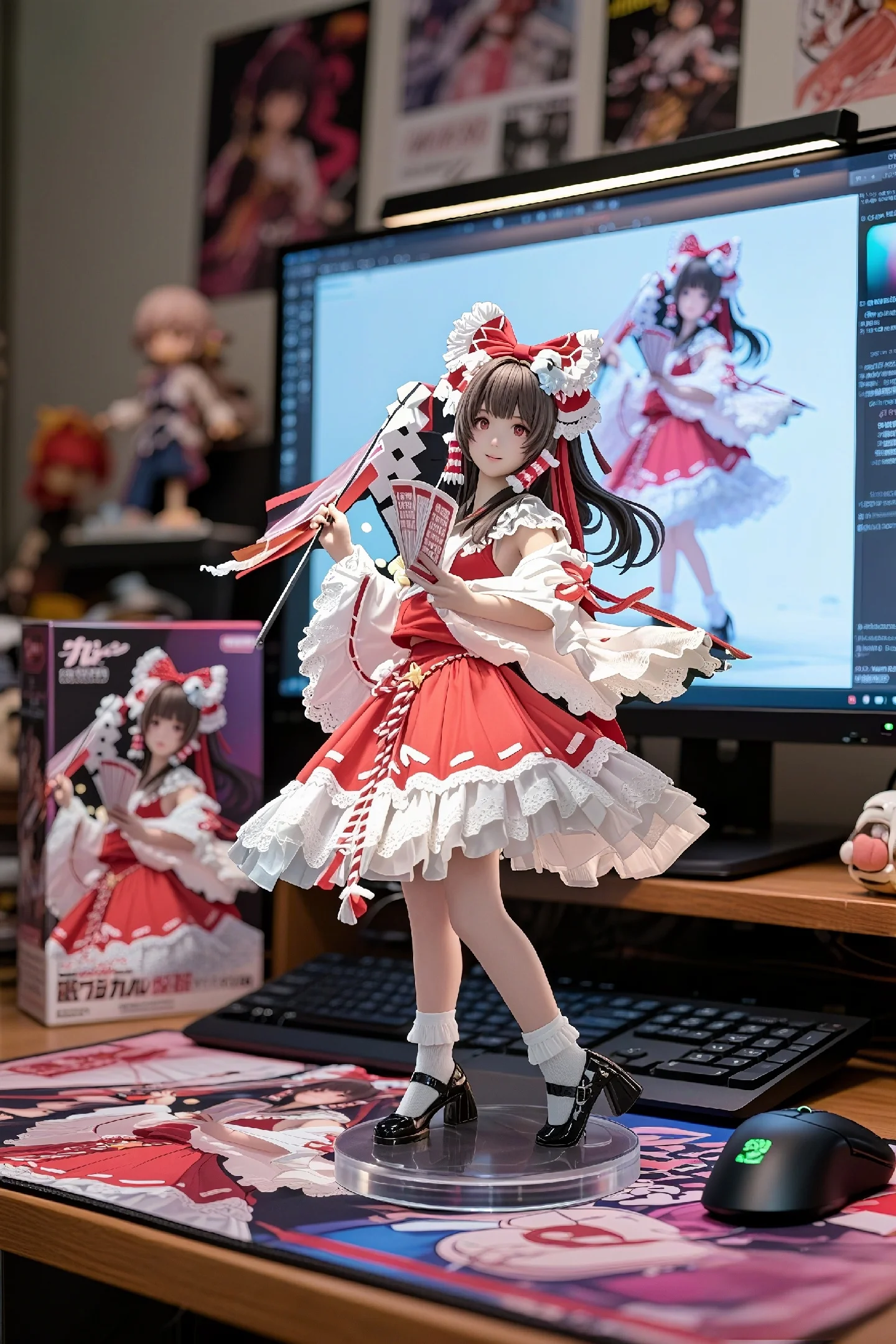 【博麗靈夢cos】東方project的紅白巫女，從漫展到小手辦 - 第 4 張