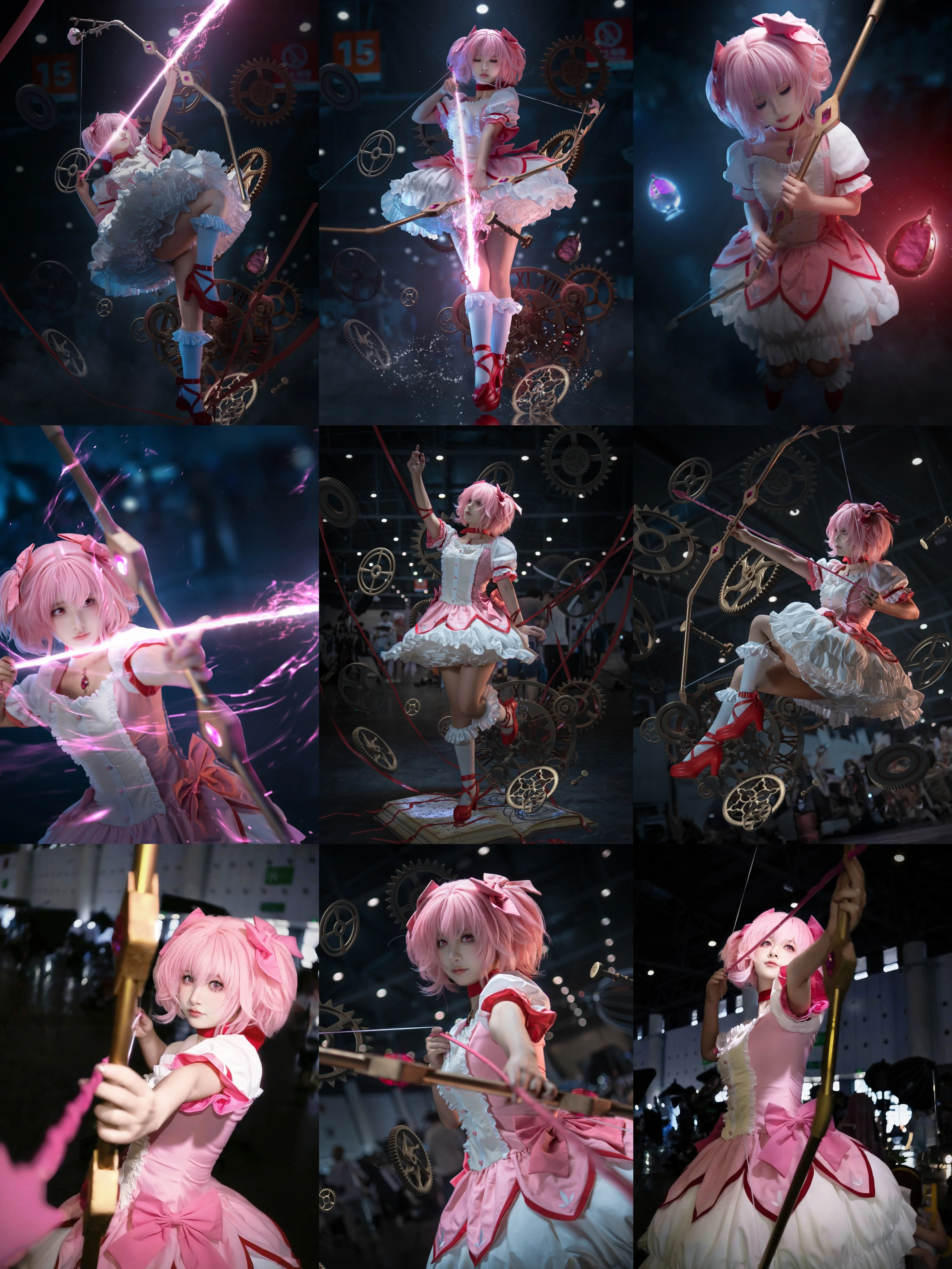 【鹿目圆cos】魔法少女小圆的展会动作心得 - 第 1 张