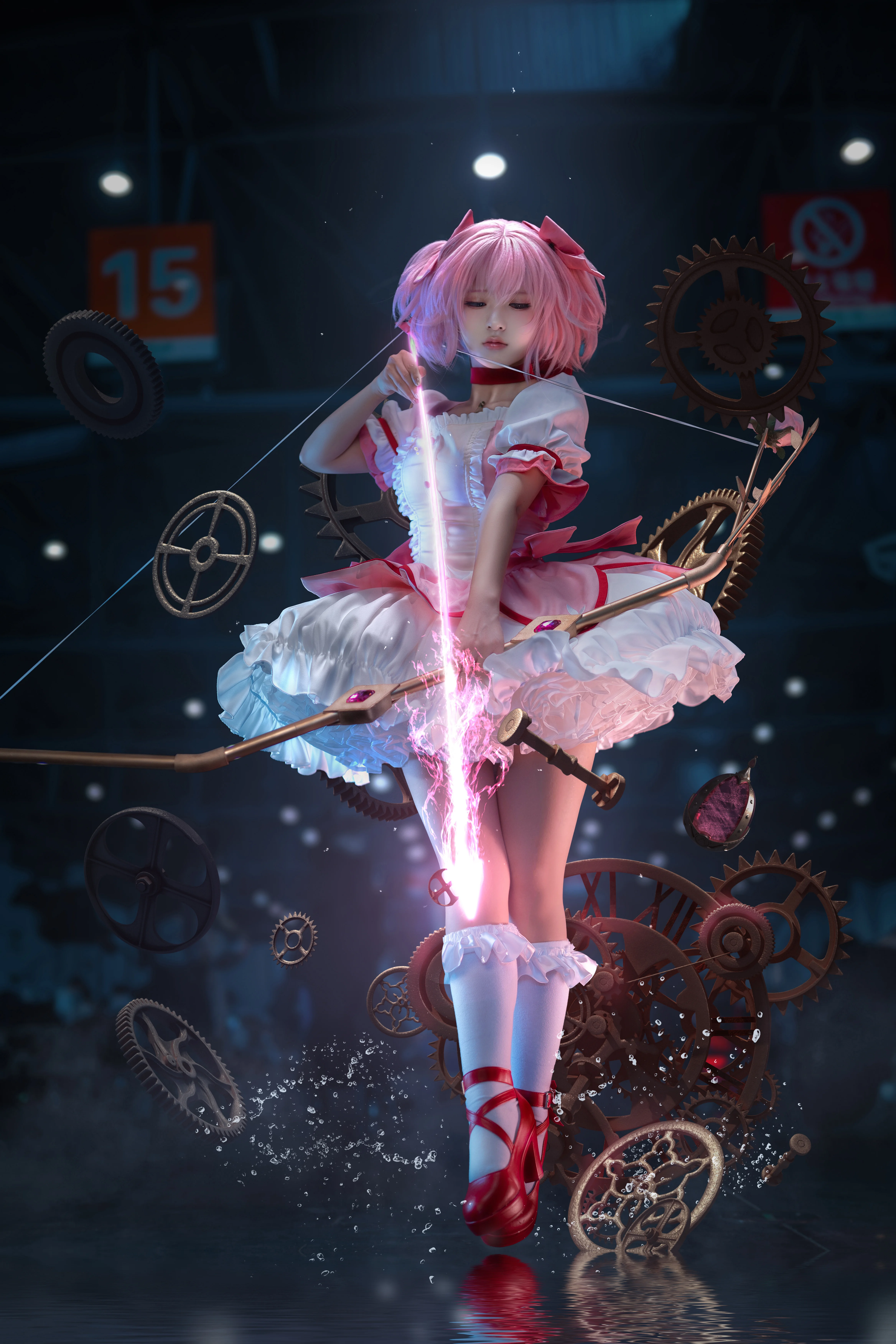 【鹿目圆cos】魔法少女小圆的展会动作心得 - 第 2 张